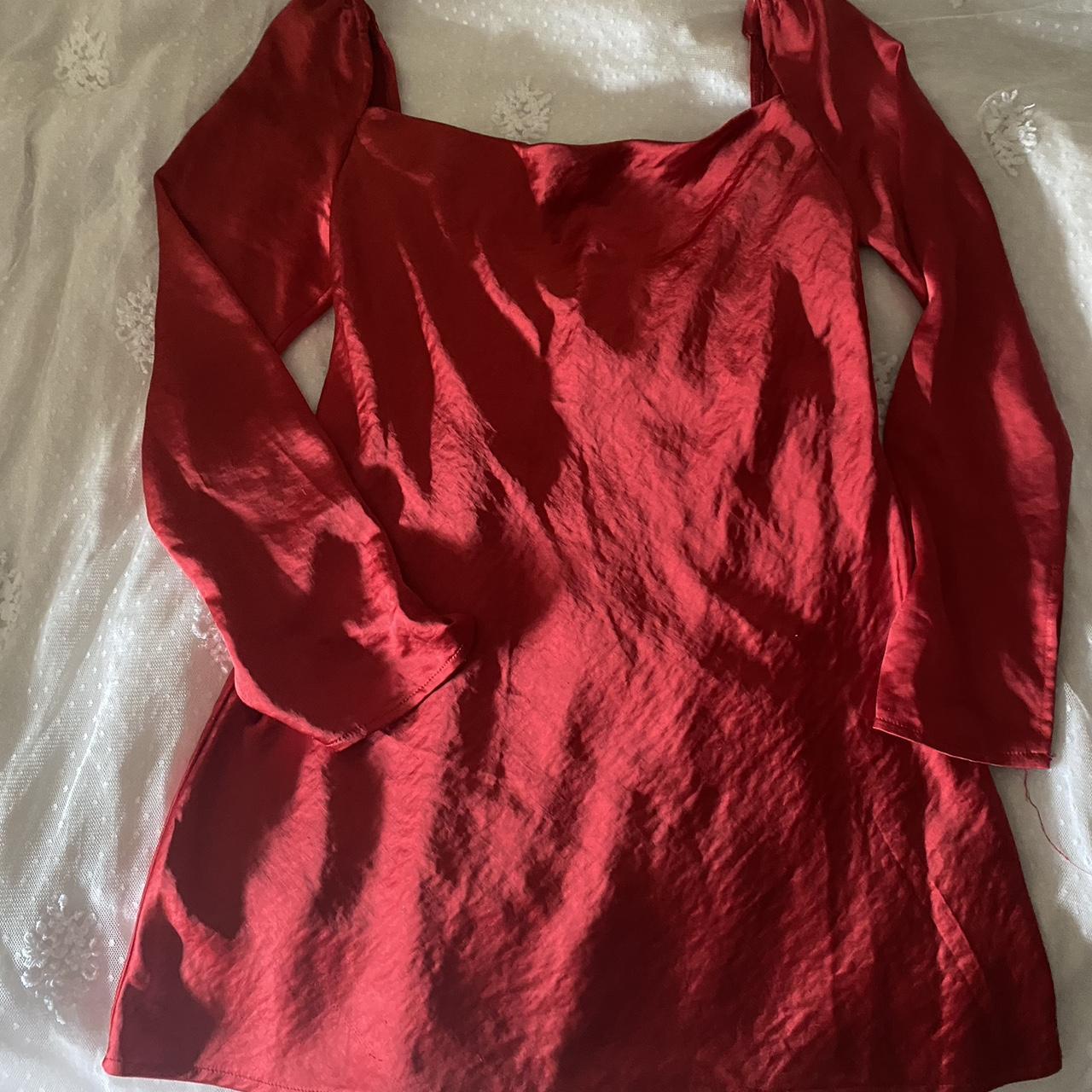 Princess Polly Women's Red Dress | Depop