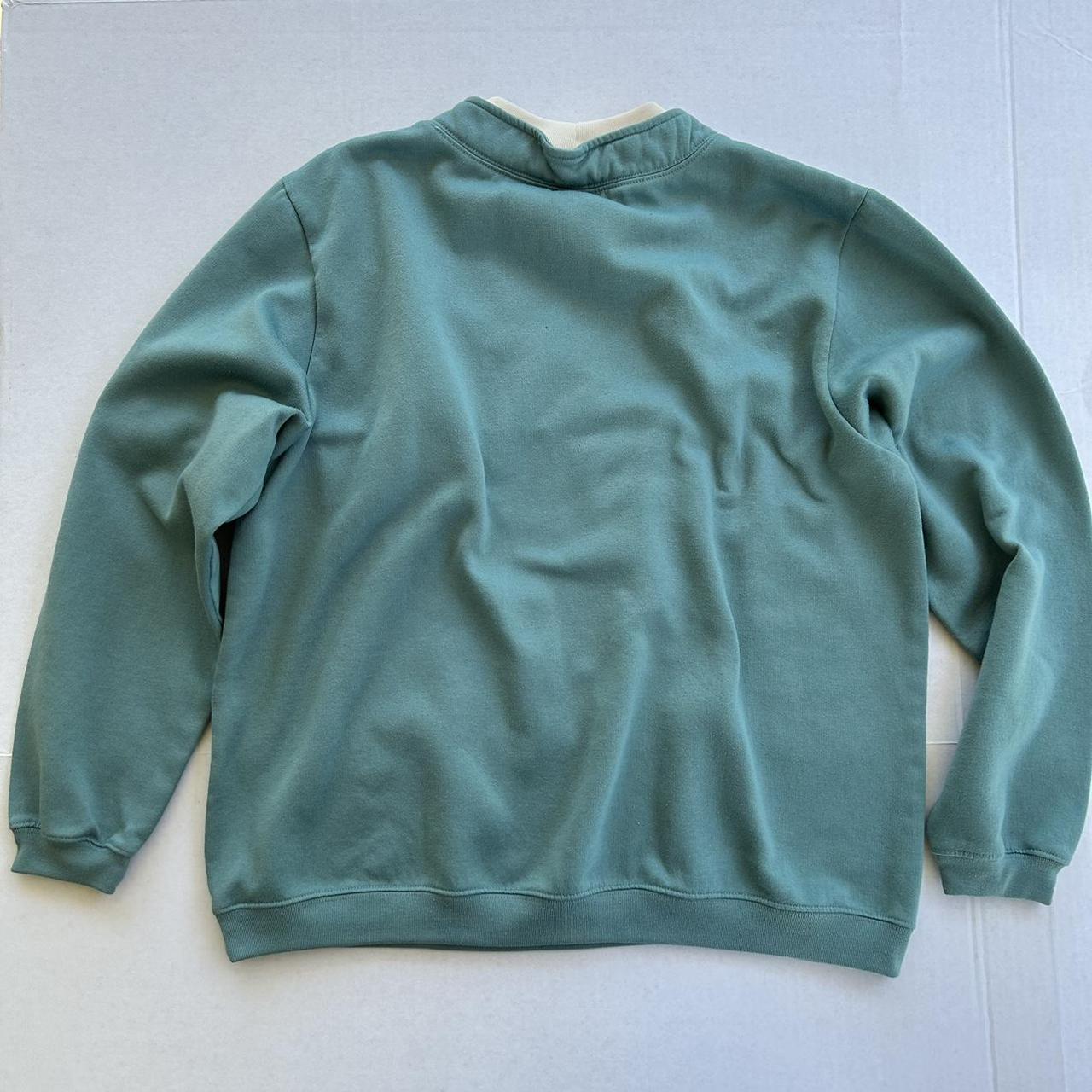 Blair Women's Green and Cream Sweatshirt (2)