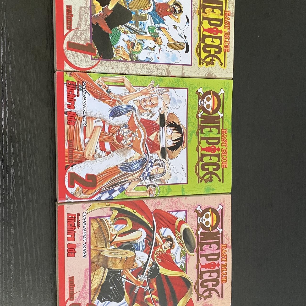 One Piece Manga Volume 1-3 #manga #onepiece - Depop