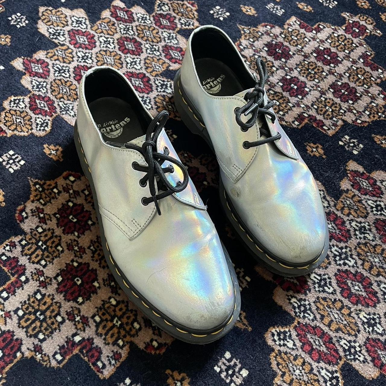 doc martens holographic