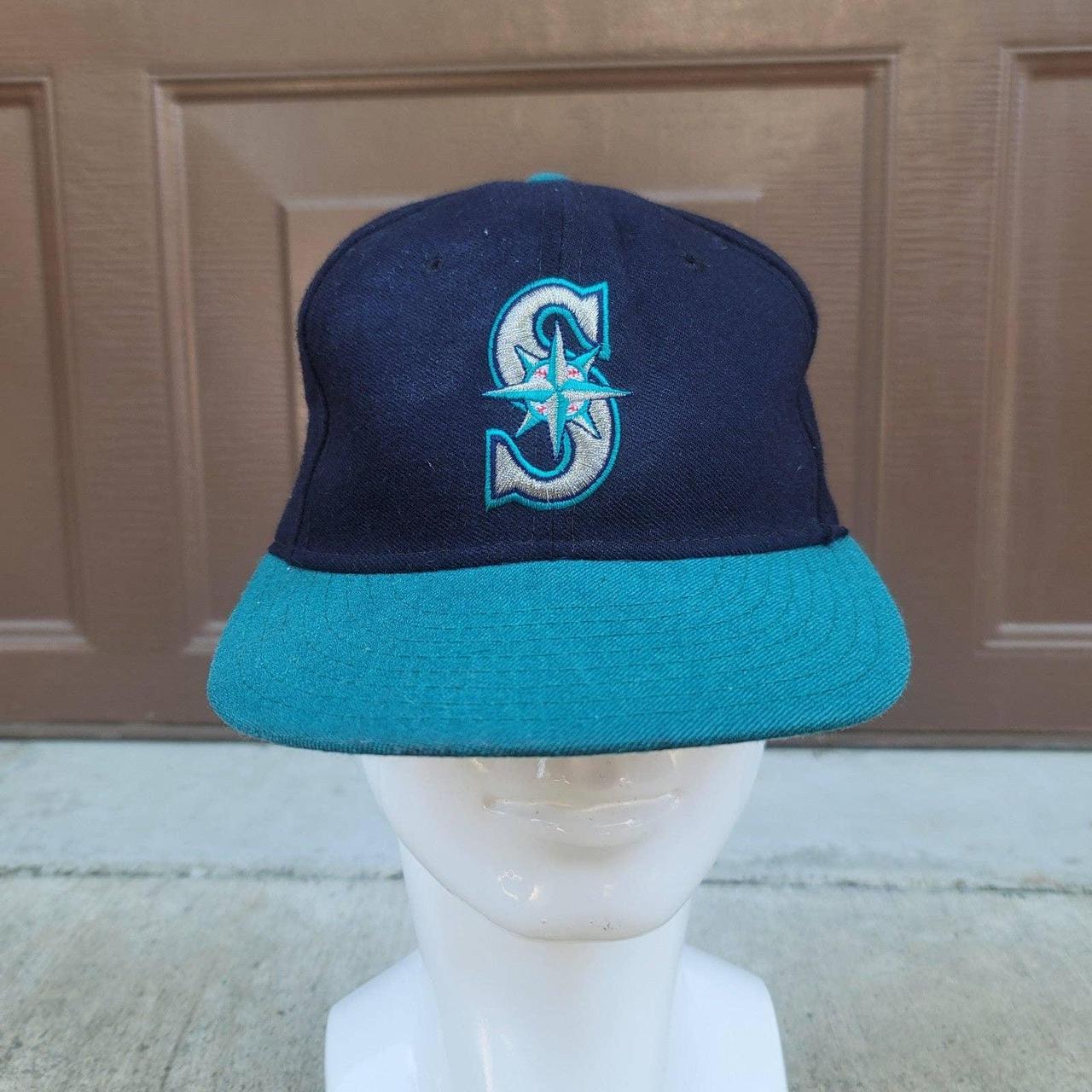 Embroidered Seattle Rainers wool Adjustable Cap, - Depop