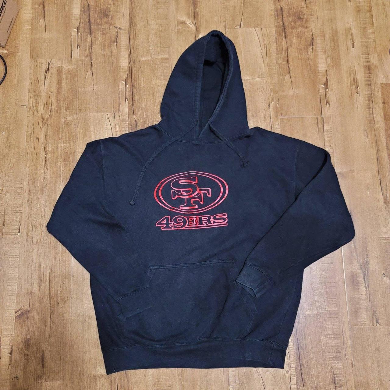 San Francisco 49ers Hoodie! Condition: Refer to - Depop