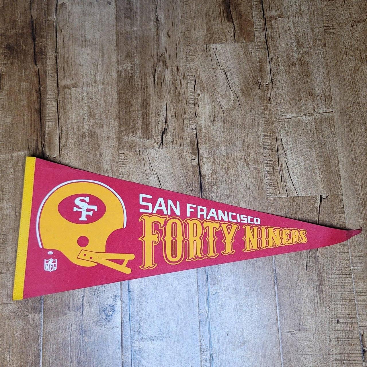 Vintage 49ers Pennant