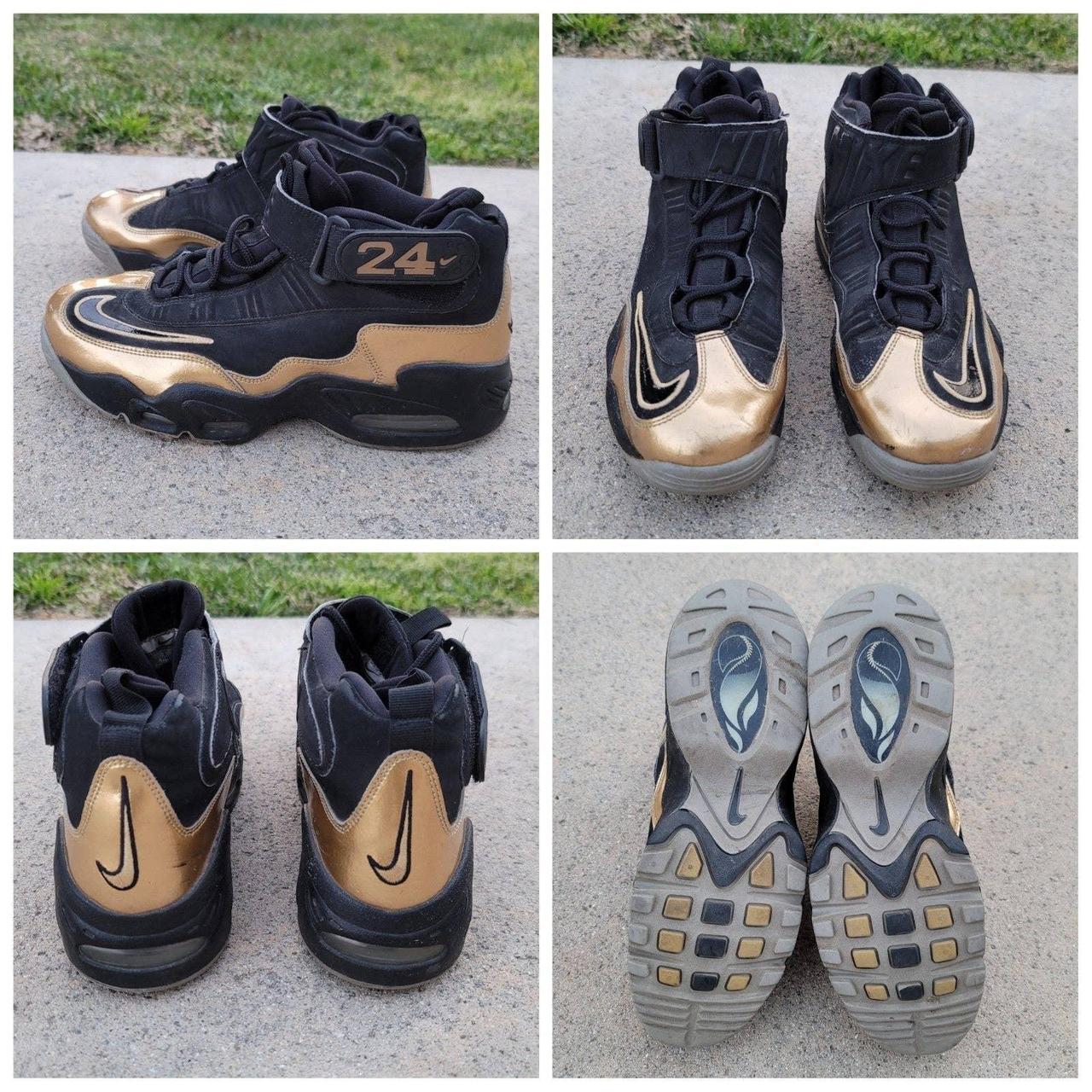 Nike air griffey max outlet 1 gold and black