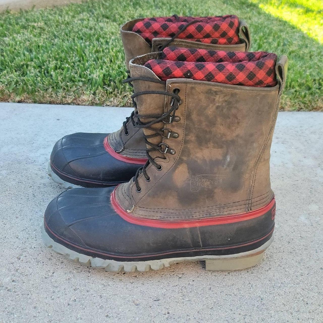 Red shops Wing Safety Shoe 8242 Men