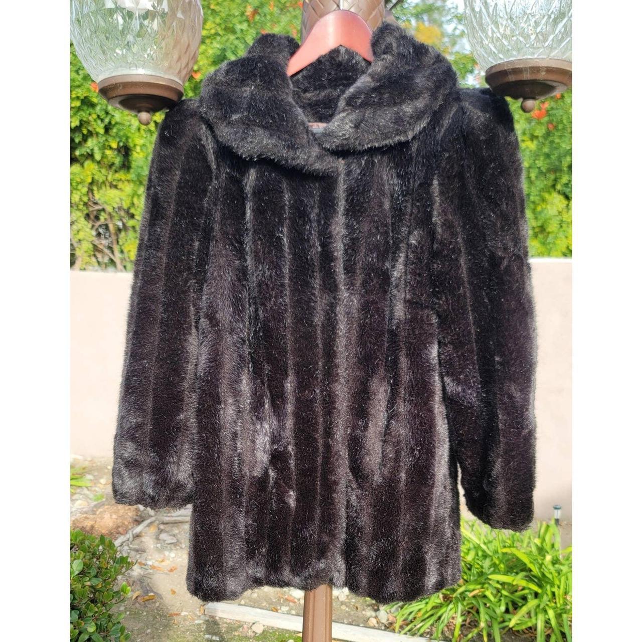 Jordache faux fur on sale coat