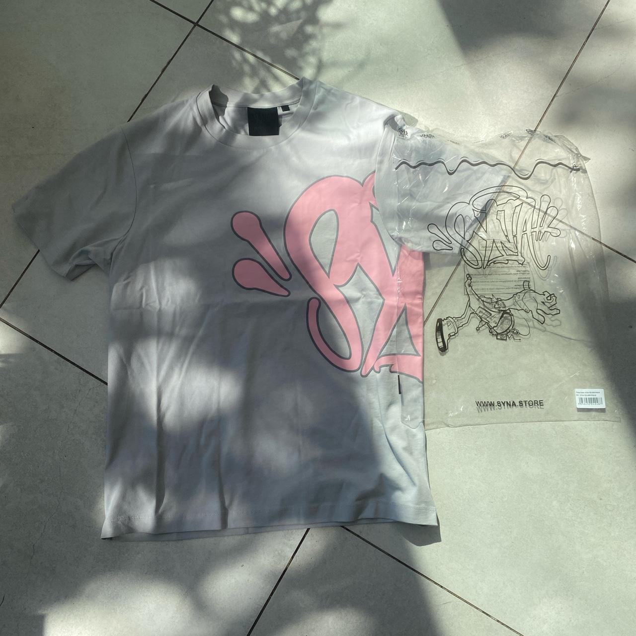 SYNA WORLD × Wasted Youth T-shirt PINK S SYNA WORLD × Wasted Youth T-shirt PINK S