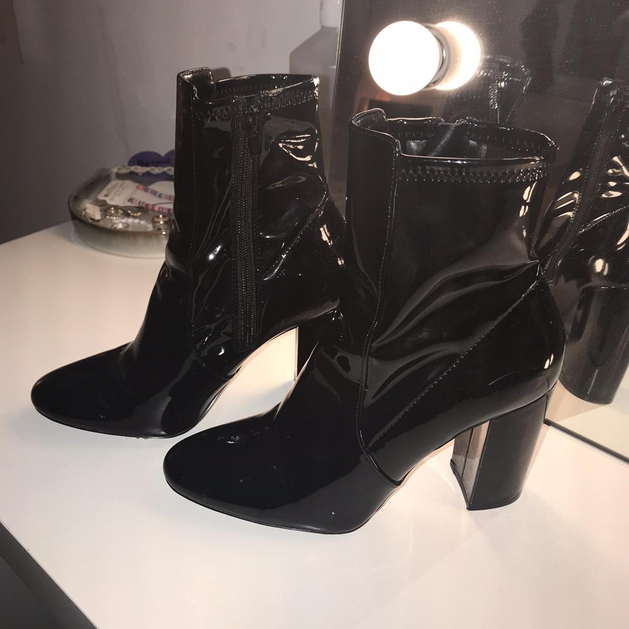 ALDO black ankle heeled boots. - Depop