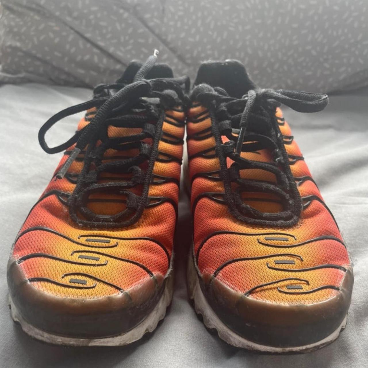Nike size orange black sunset tiger pimento OG Depop