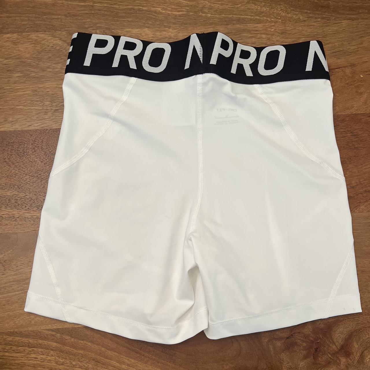 Nike Pro white spandex. Brand new with tags, size... - Depop