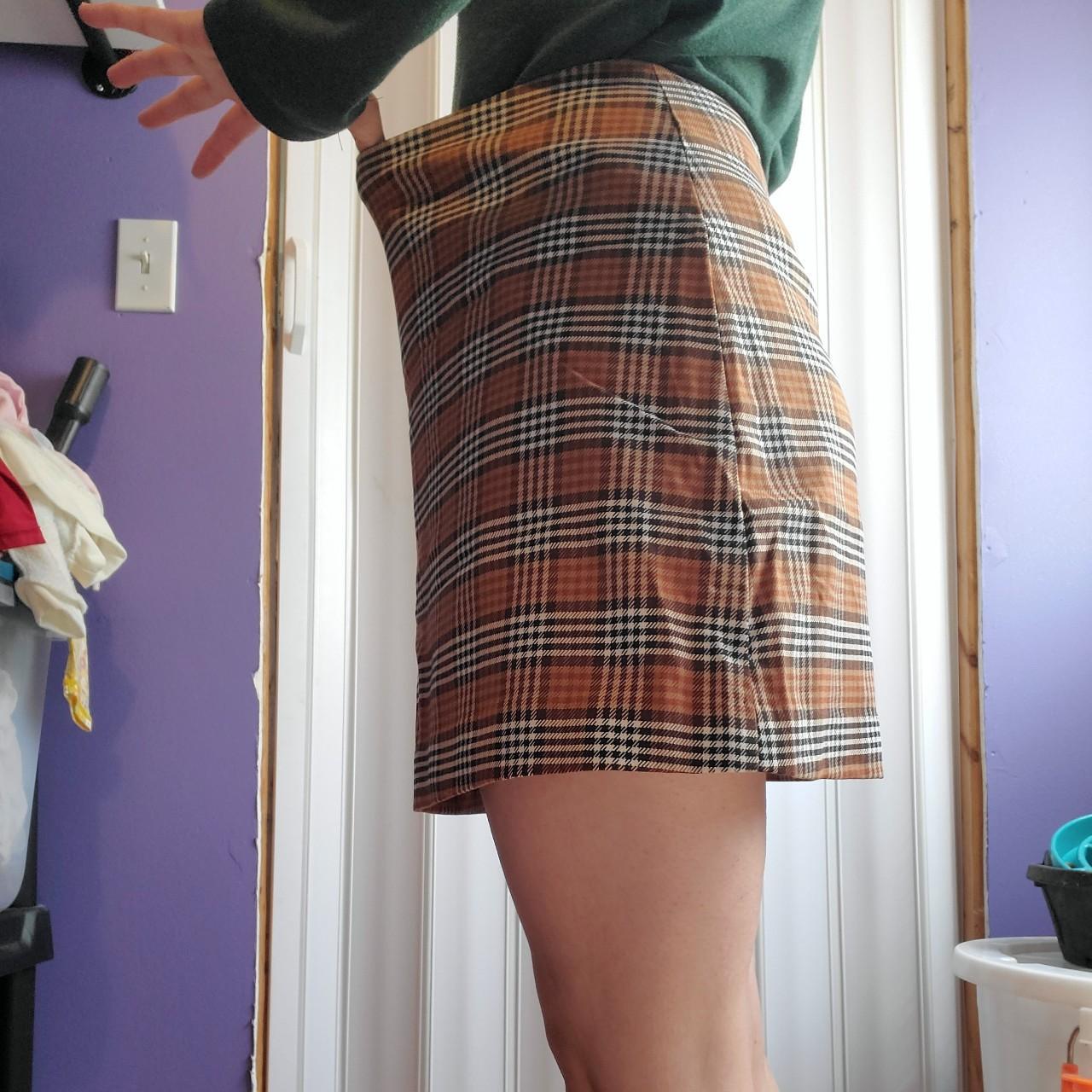Monki Women's Brown Skirt (4)