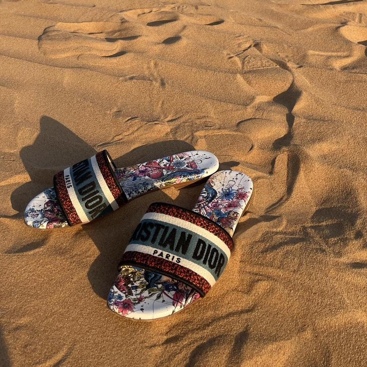 Authentic Christian Dior sandals with dust bags.... Depop