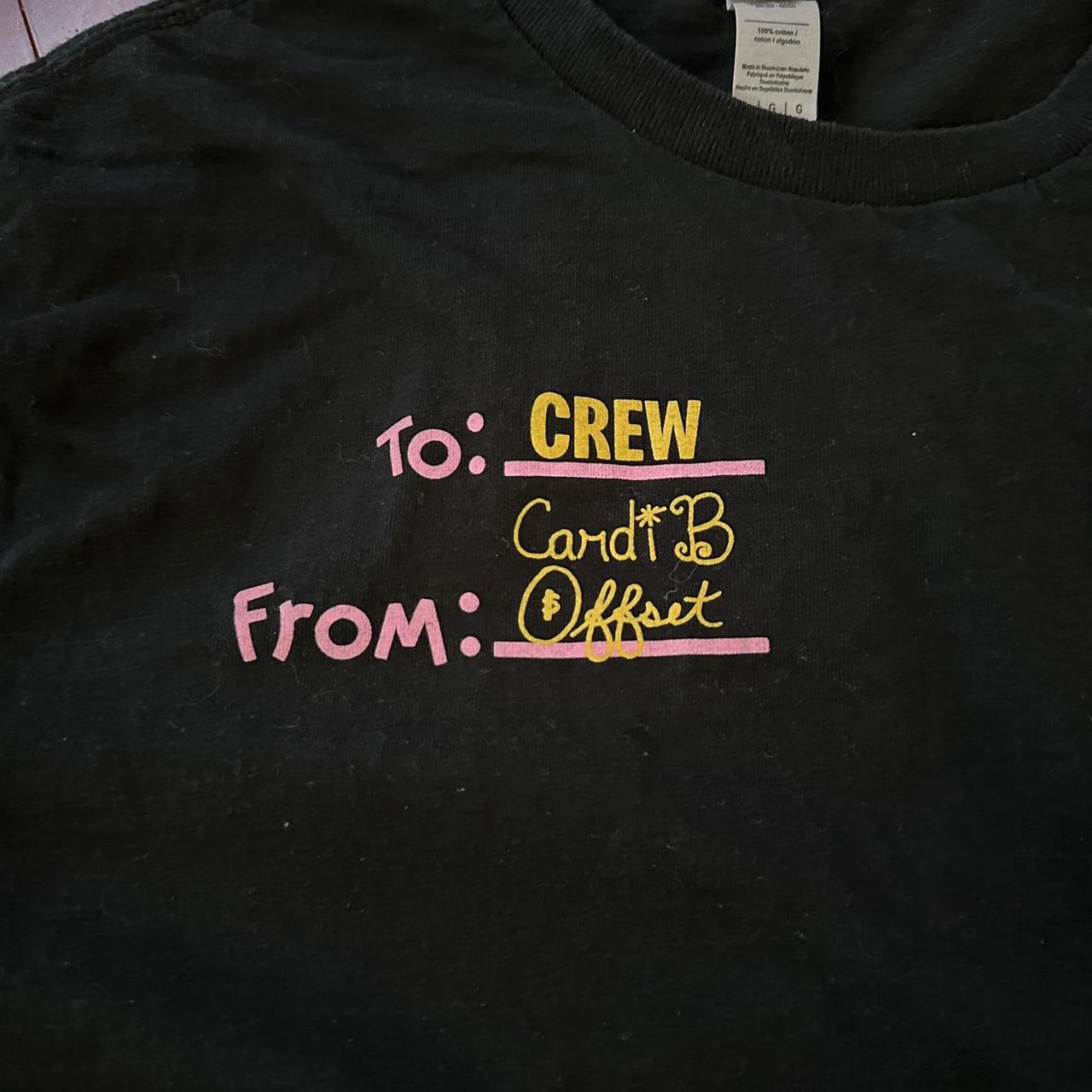 McDonald's × Cardi B & Offset Meal Crew Shirt Size... - Depop