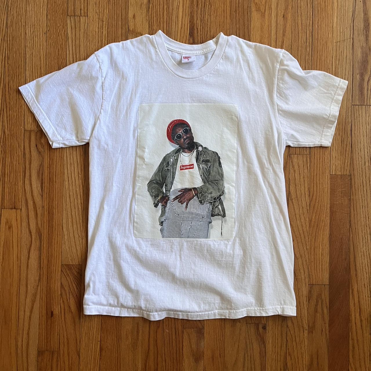 Andre 3000 Supreme Tee, size M. used but worn like 2x...