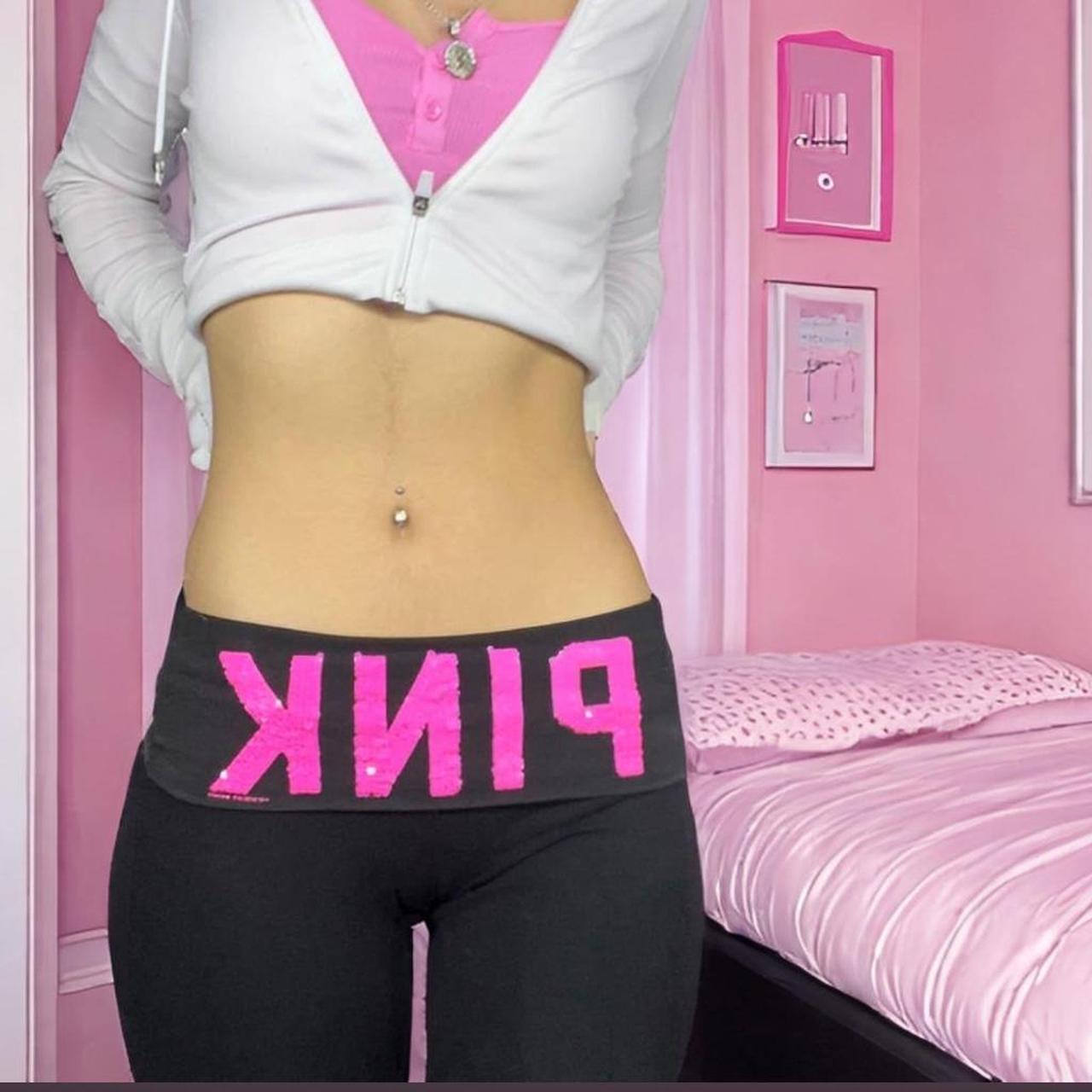 Victoria secret PINK leggings outfit hot