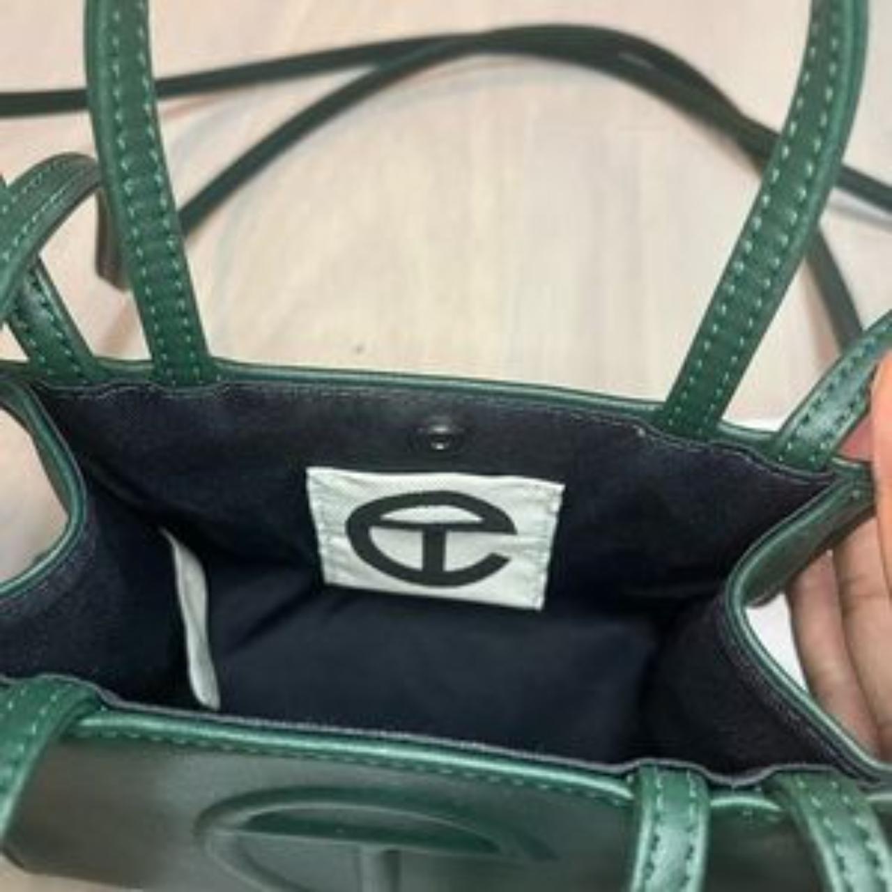 Olive dark green Telfar Bag Size small Small... Depop