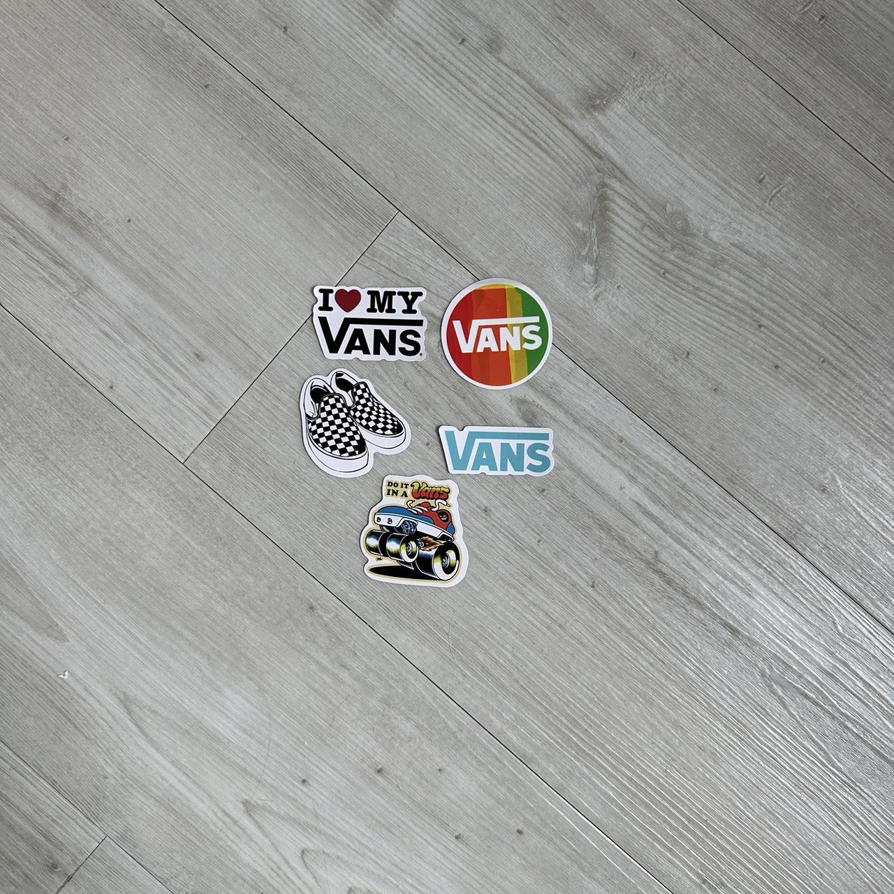 5 VANS Stickers (Glossy) Size Between... - Depop