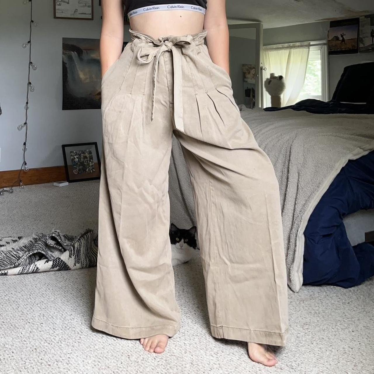 Free People Wide Leg Pants - Great used condition... - Depop