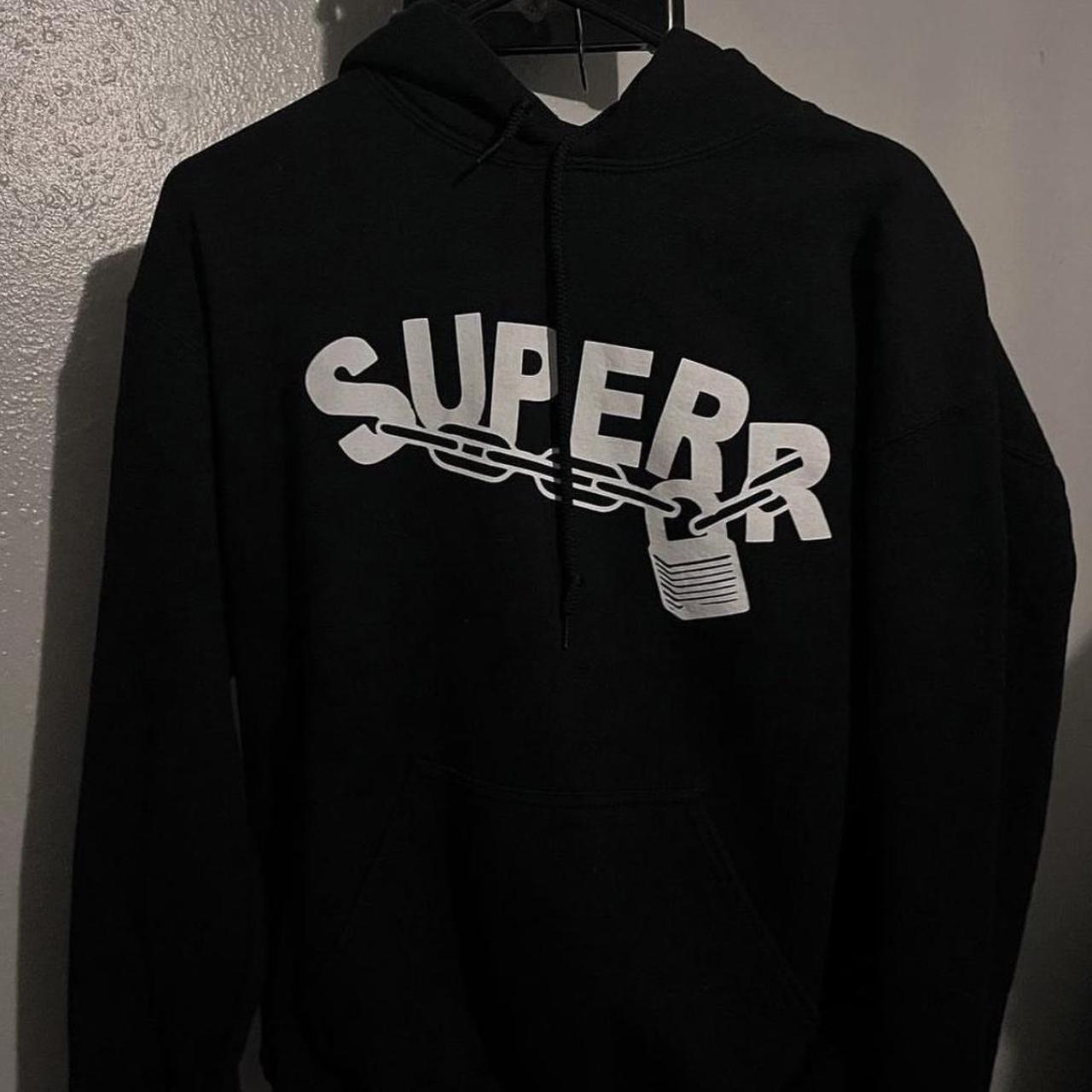 volt and black hoodie