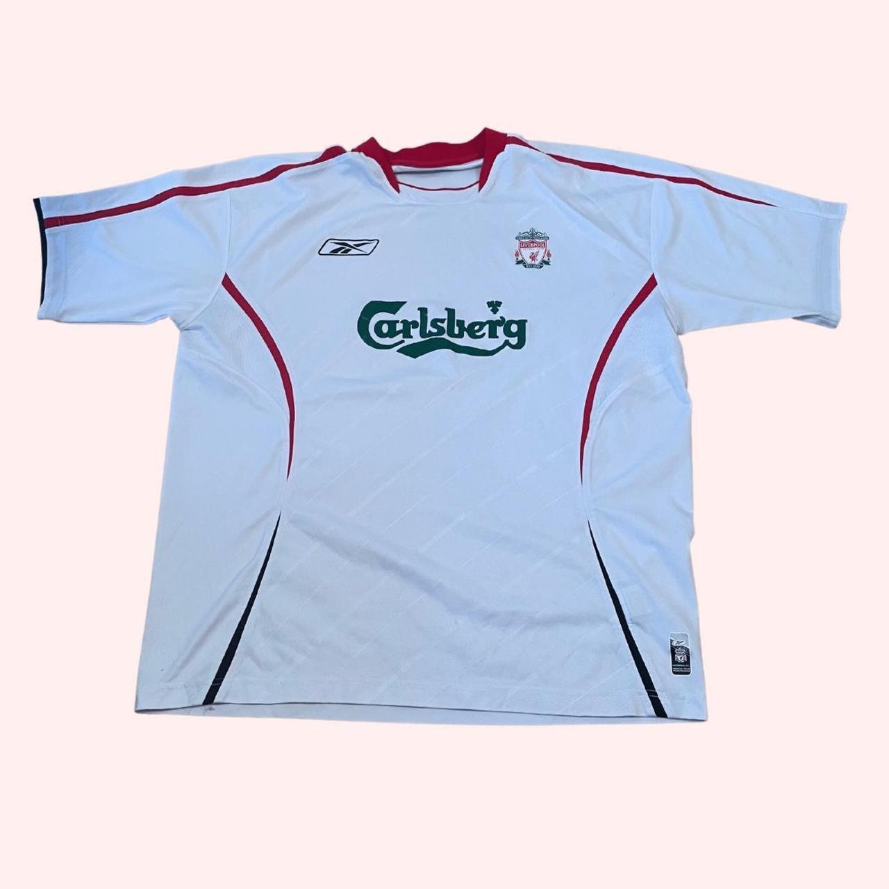 Vintage Reebok Liverpool Jersey Carlsberg Sponser 