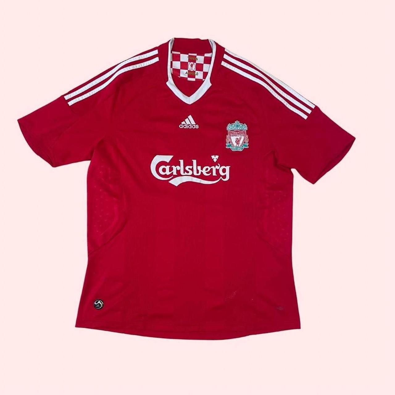 Liverpool FC home football shirt 2008 2010 Adidas... - Depop