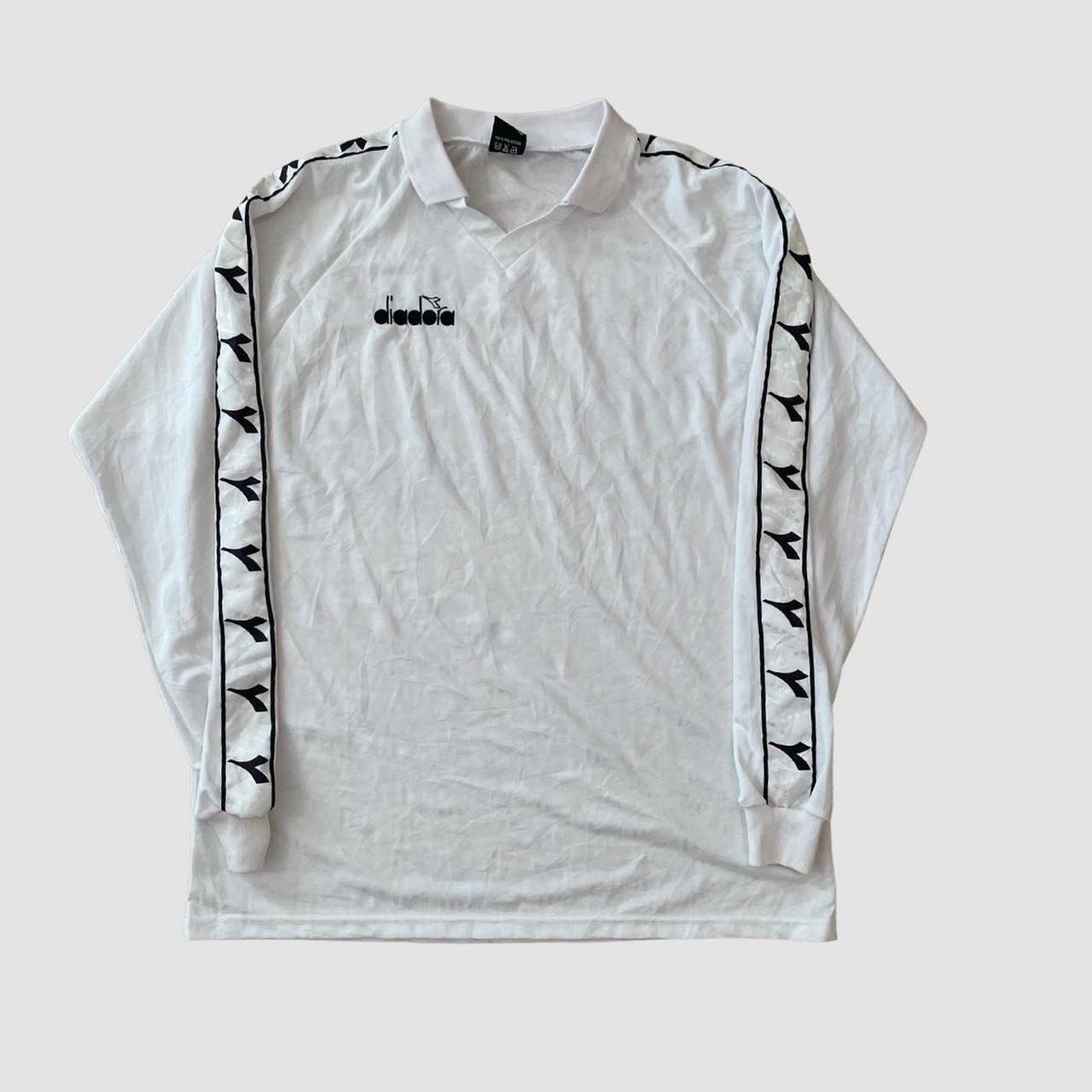 Vintage Diadora 1990s template football shirt XL | Depop