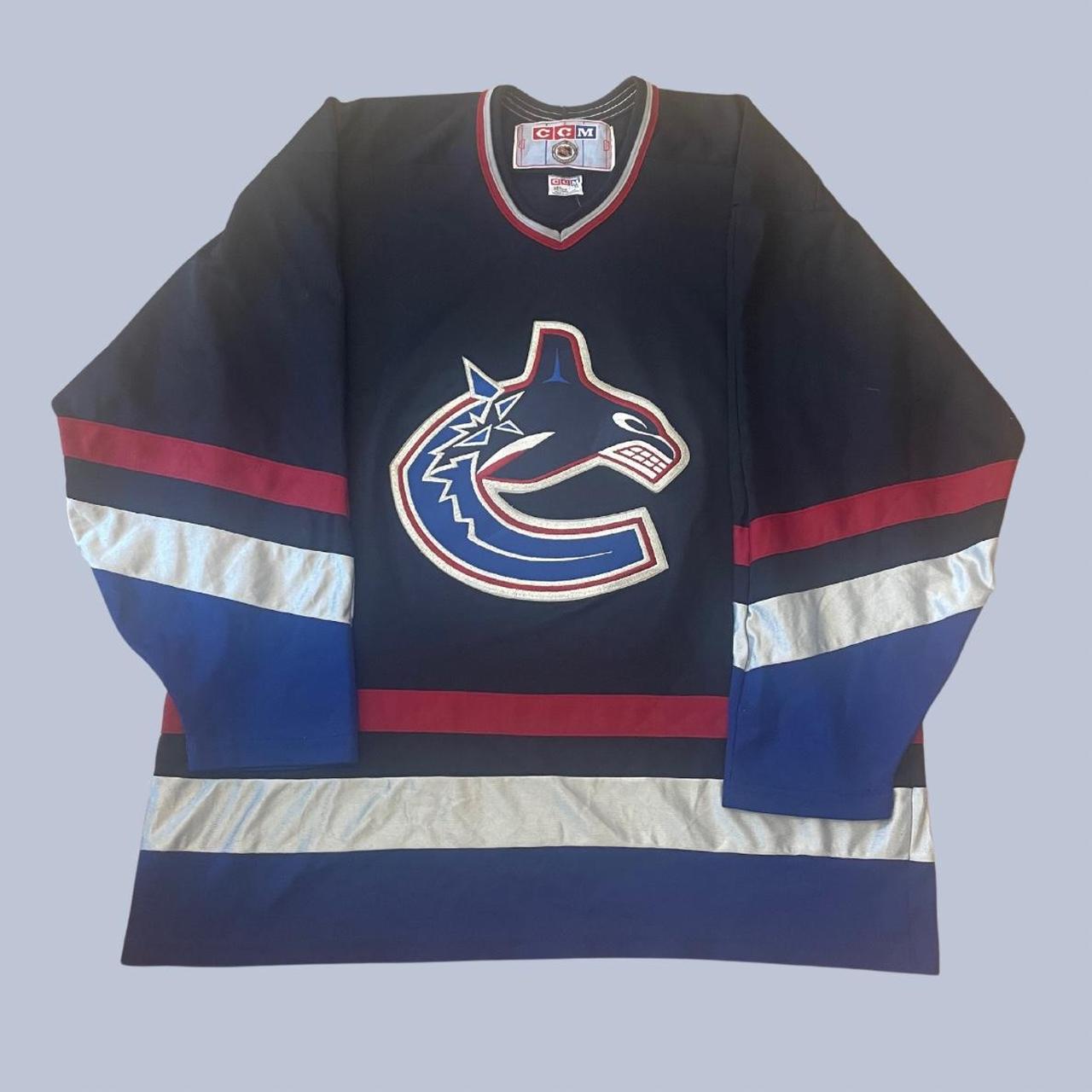Vintage Vancouver Canucks hockey jersey 2003 Depop