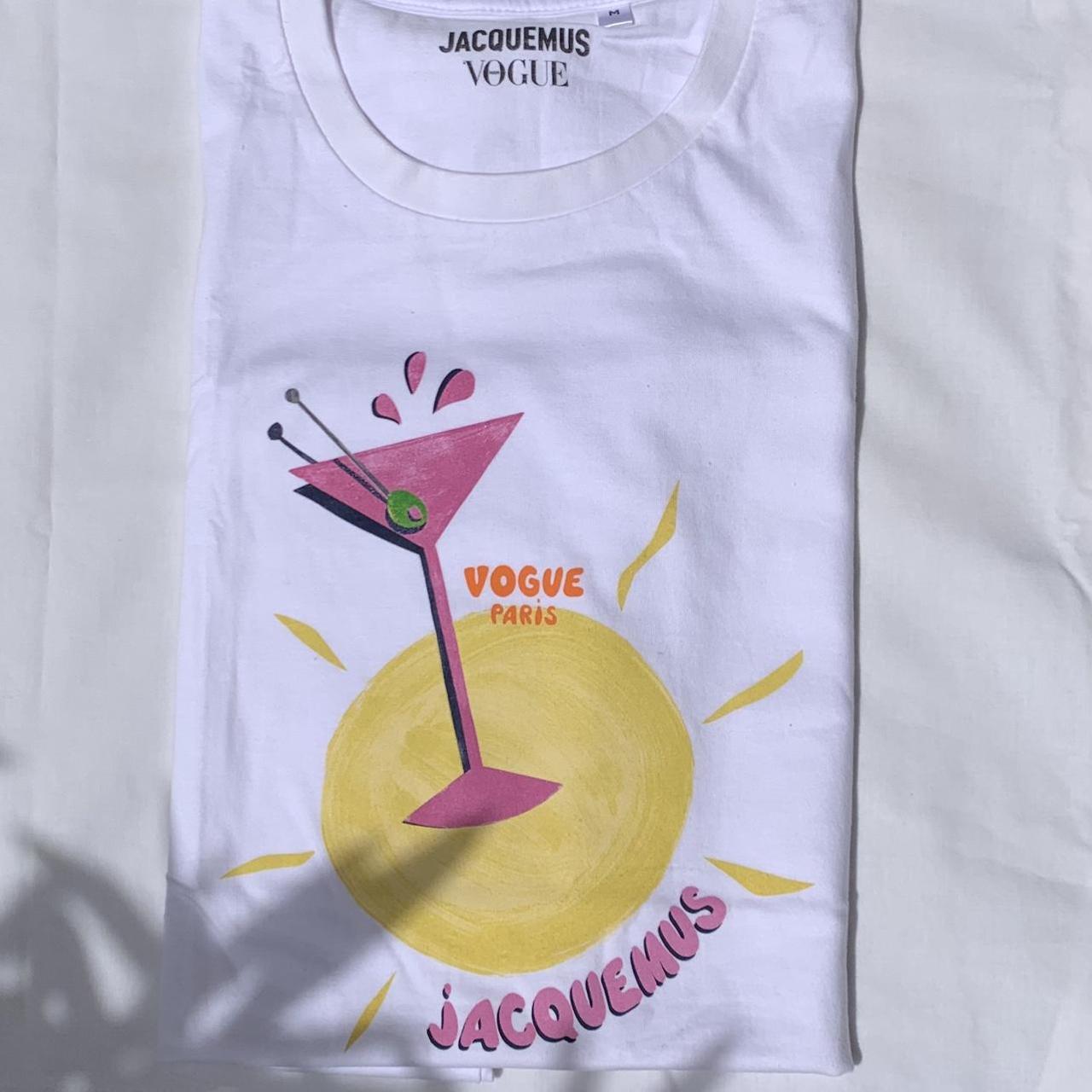 Jacquemus x Vogue t shirt Exclusive for 2020 August