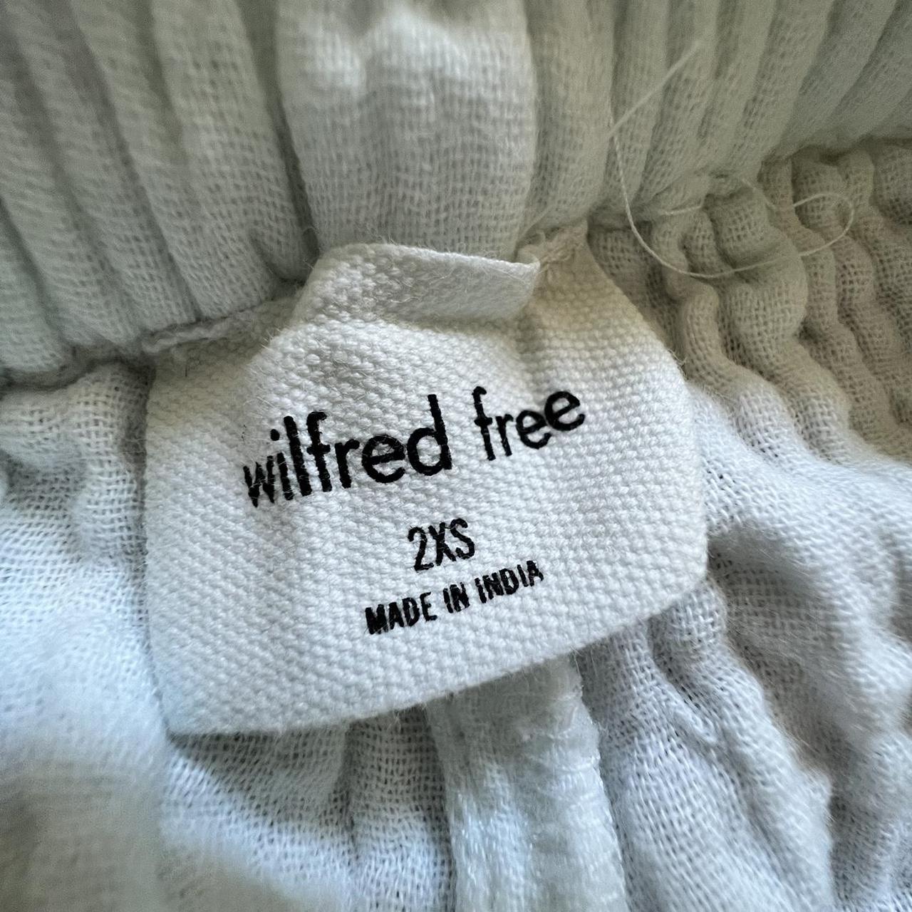 Beachy white cotton pants Elastic draw string... Depop