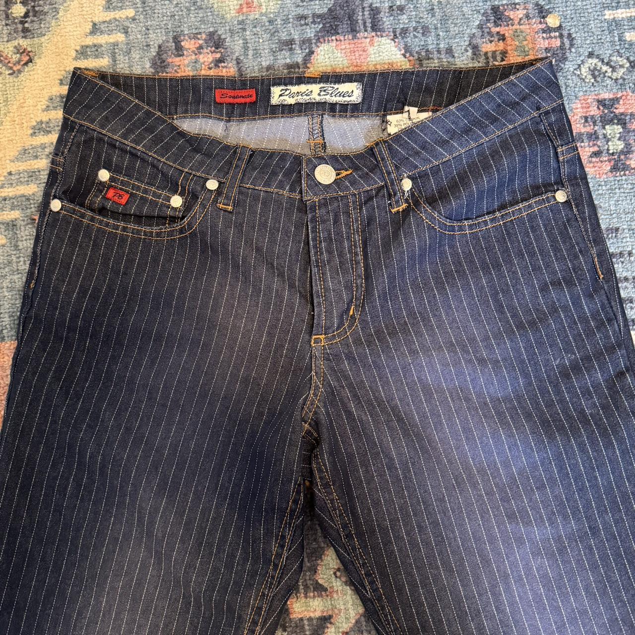 Paris Blues Soulmate Flare Jeans. Low/Mid Rise. Cute... - Depop