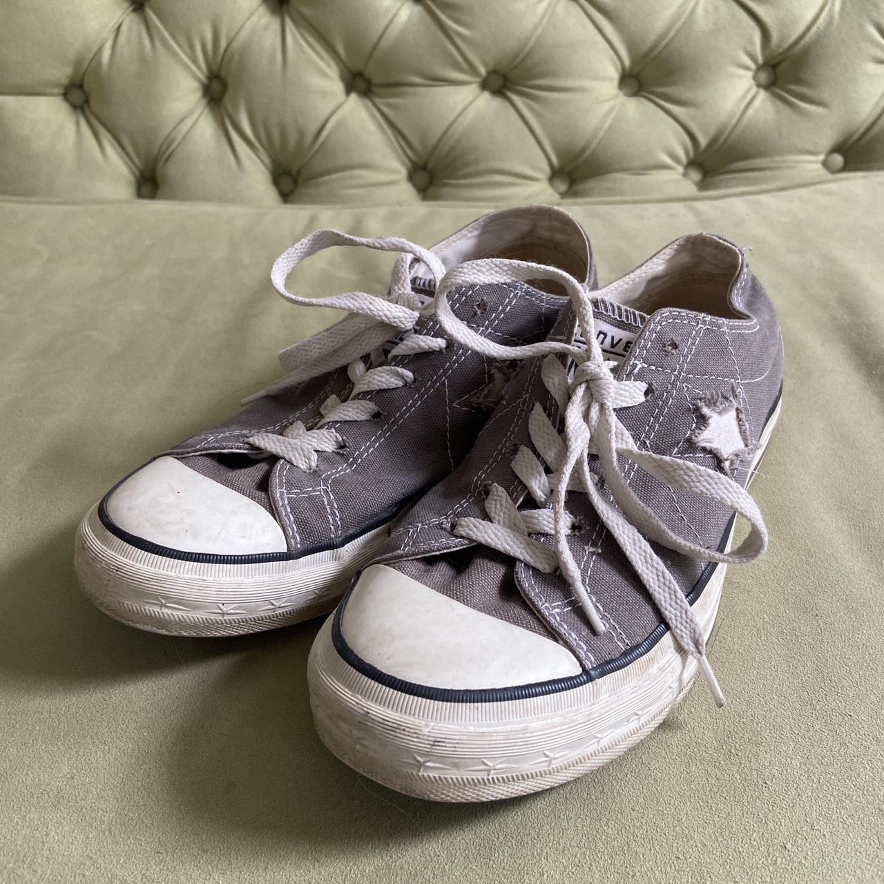 grey converse womens