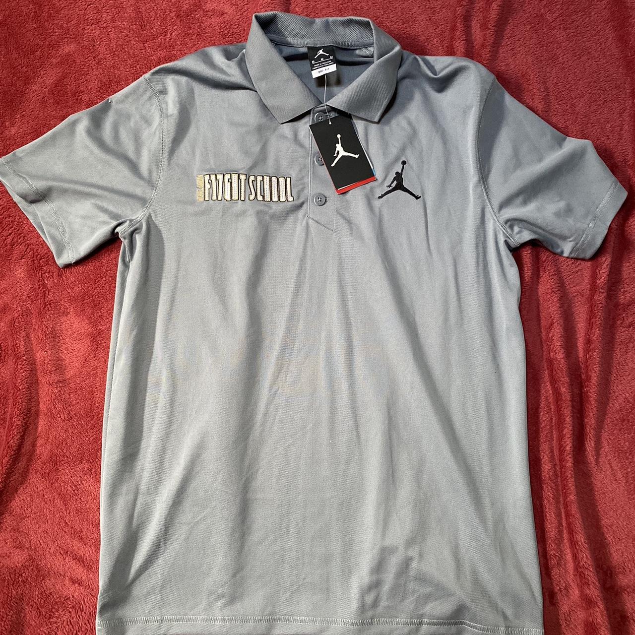 Men's Grey and Black Polo-shirts | Depop