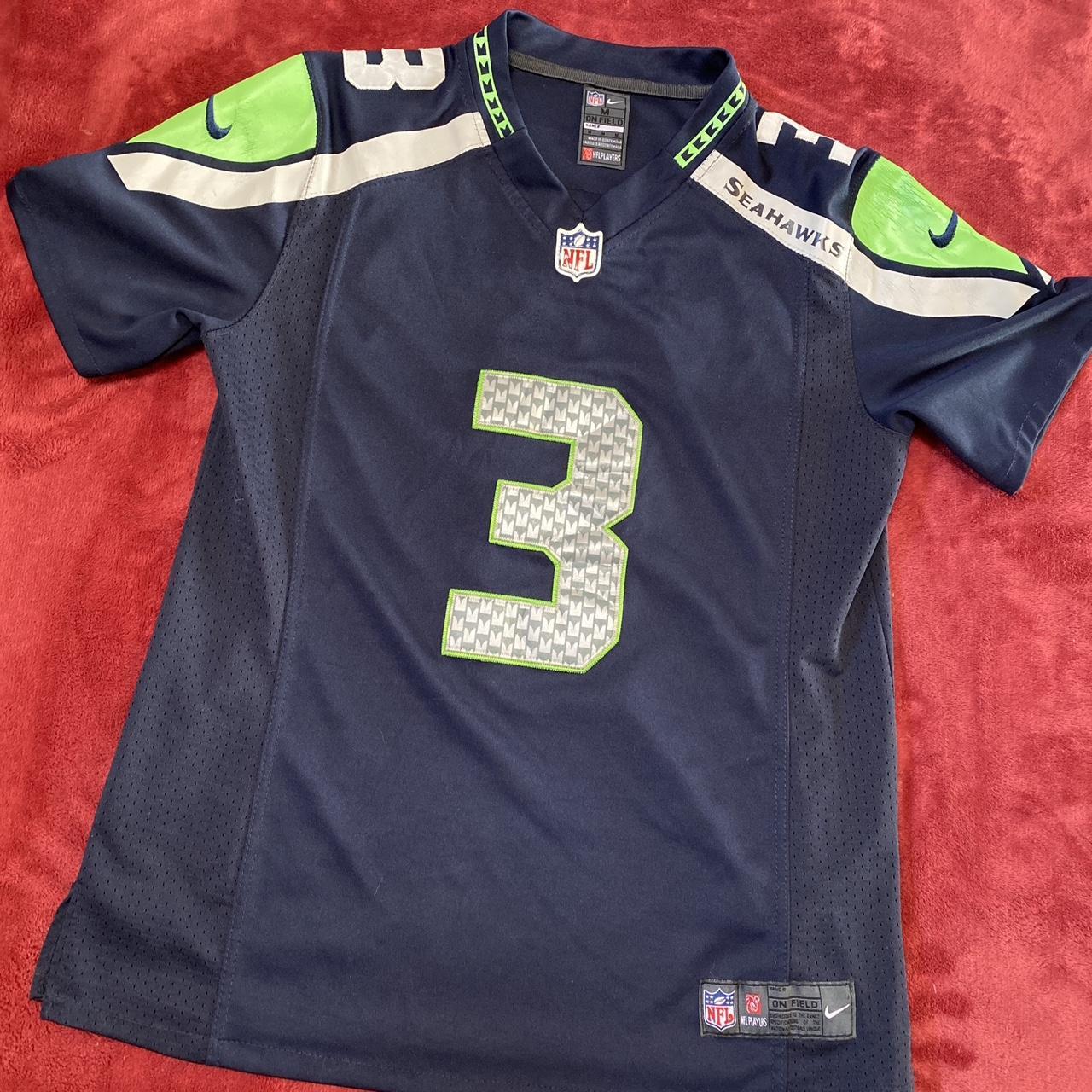 Nike Russell Wilson Seattle Seahawks Jersey. Youth - Depop