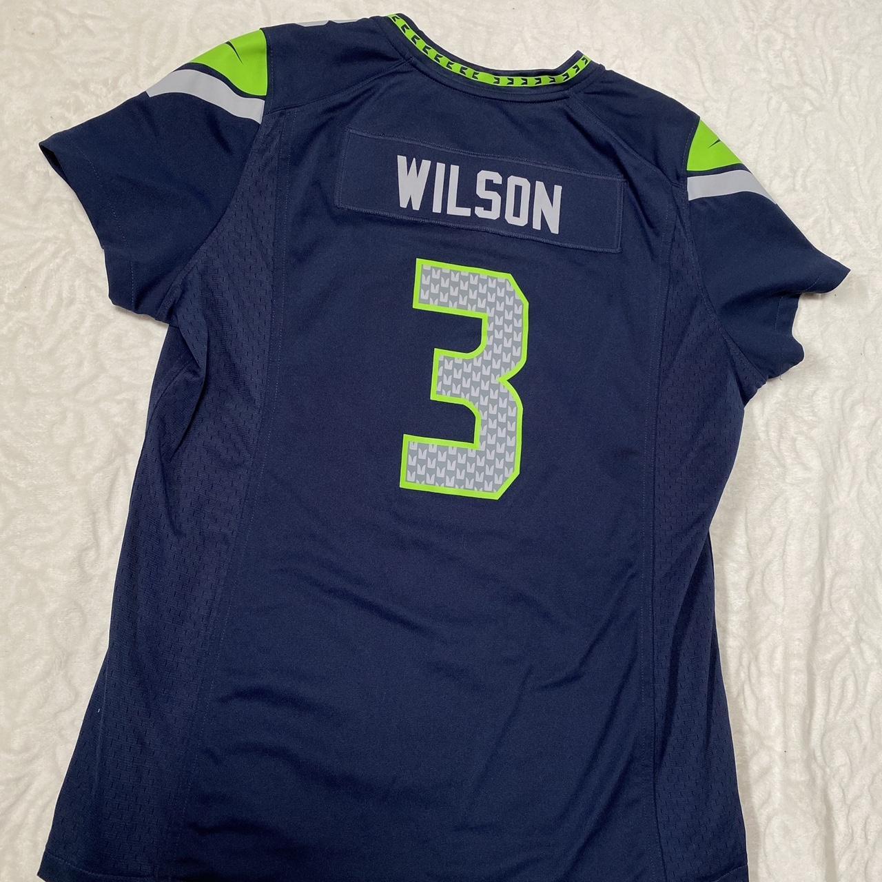 Nike, Shirts & Tops, Seattle Seahawks Russell Wilson Jersey