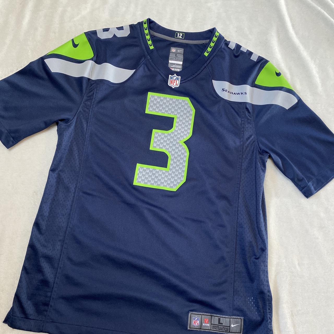 NIKE Seattle Seahawks Russell Wilson NFL Football - Depop