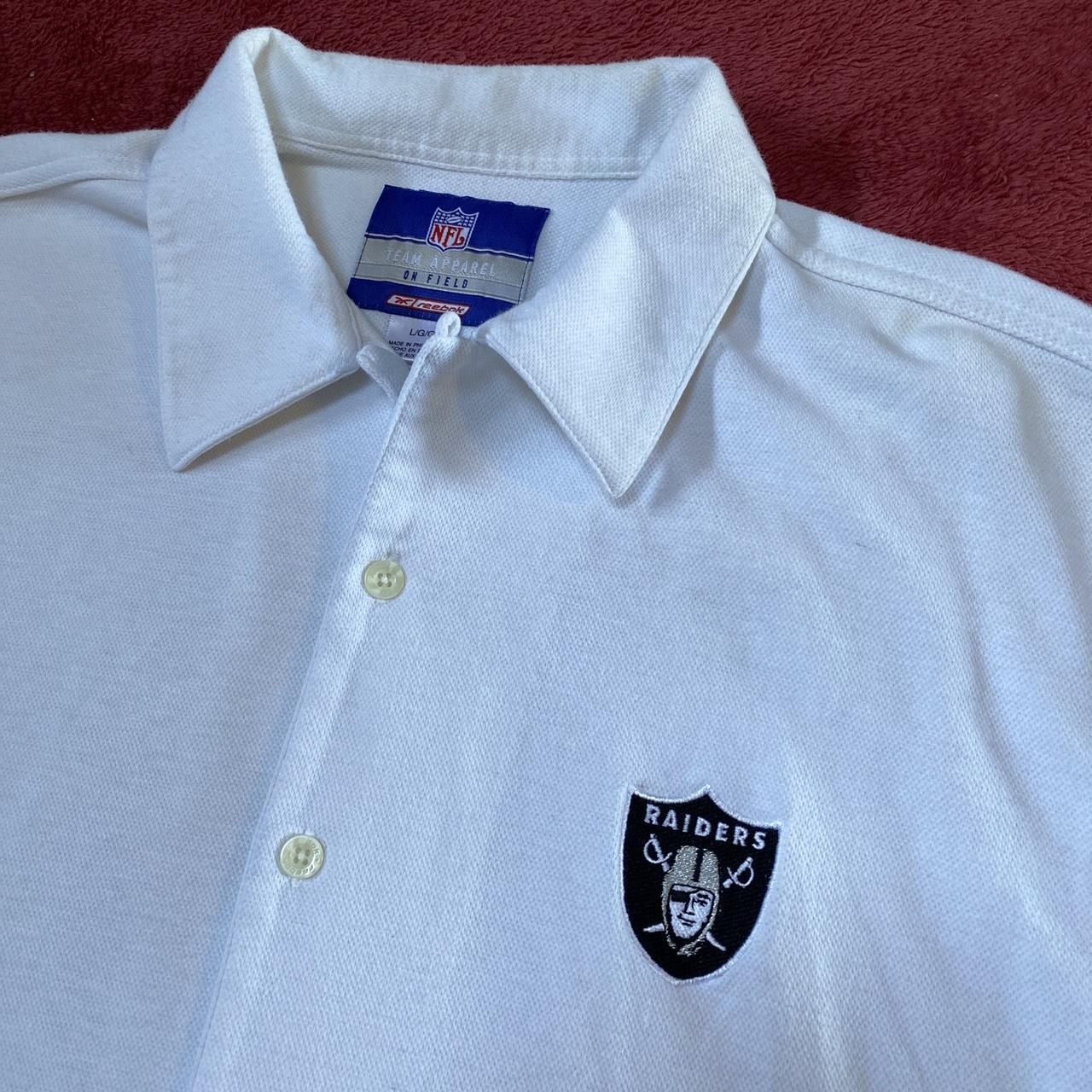 Vintage Oakland Raiders Shirt Official NFL / Reebok - Depop