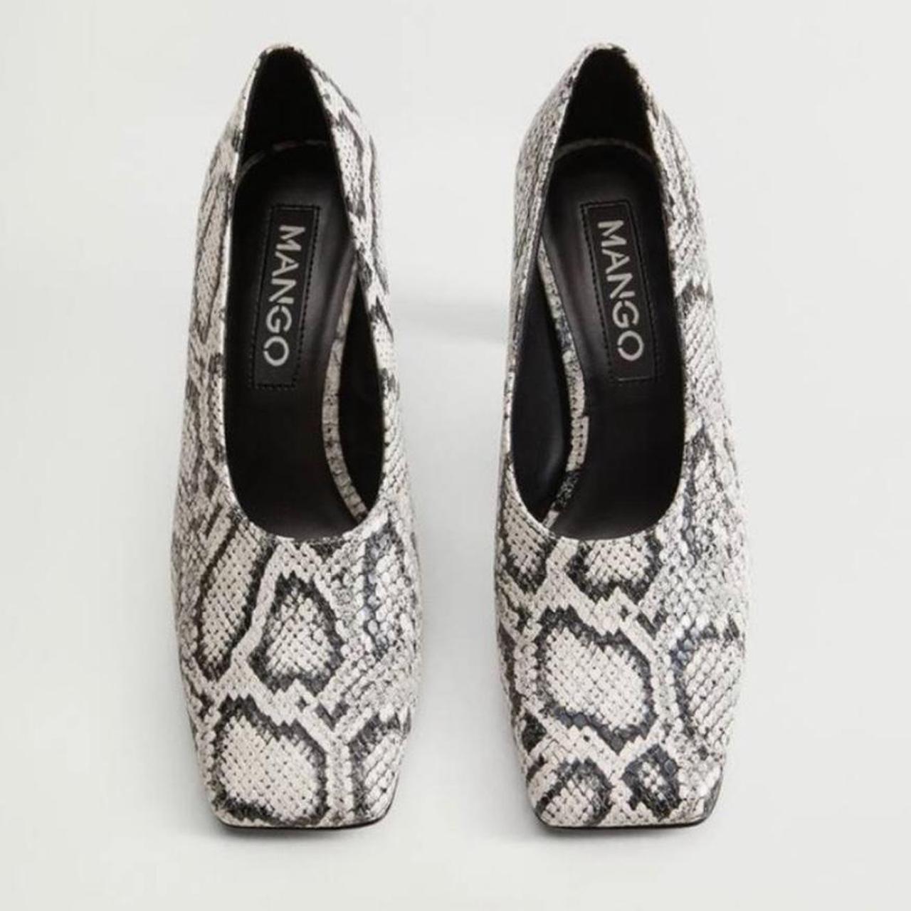 Mango Pumps Black And White Buy MANGO Black Slim Heel Pumps Heels - Main Image