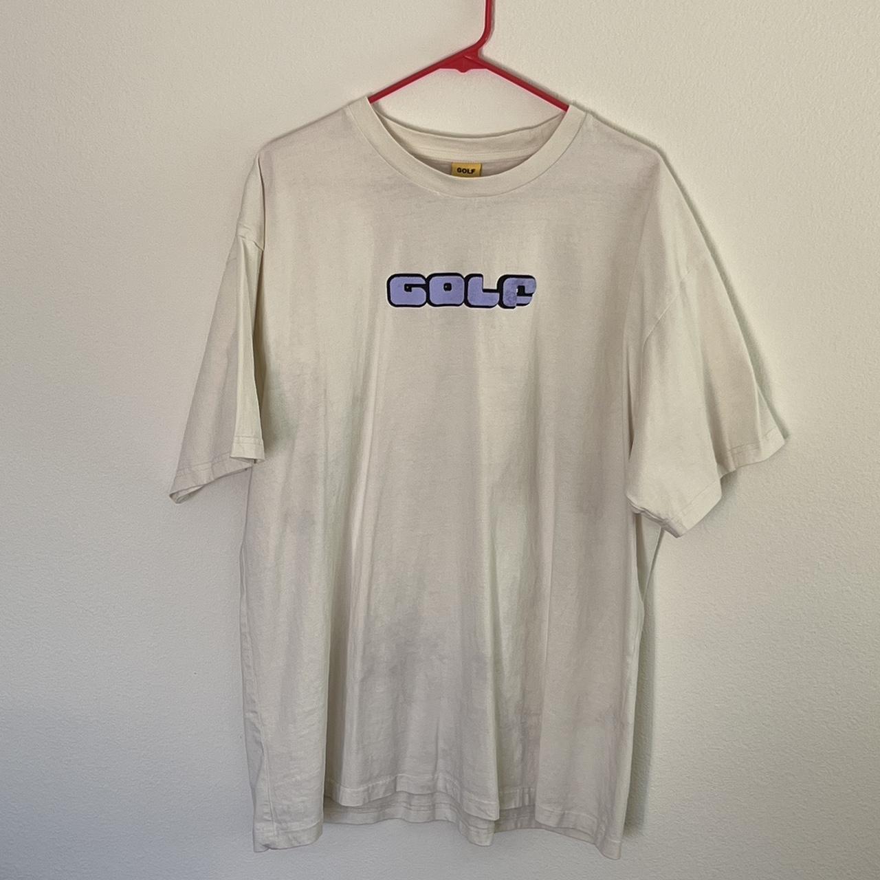 XXL crème GOLF WANG t shirt worn once or twice,... - Depop