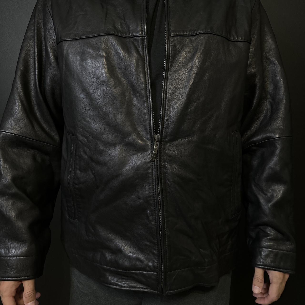 Claiborne outerwear lambskin best sale