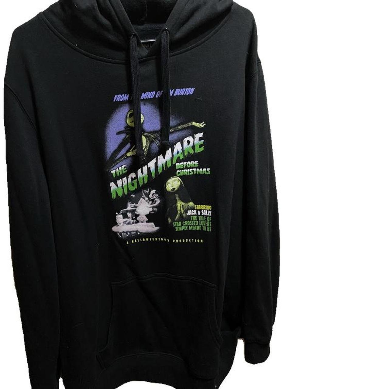 Nightmare before christmas hoodie hot topic 2025
