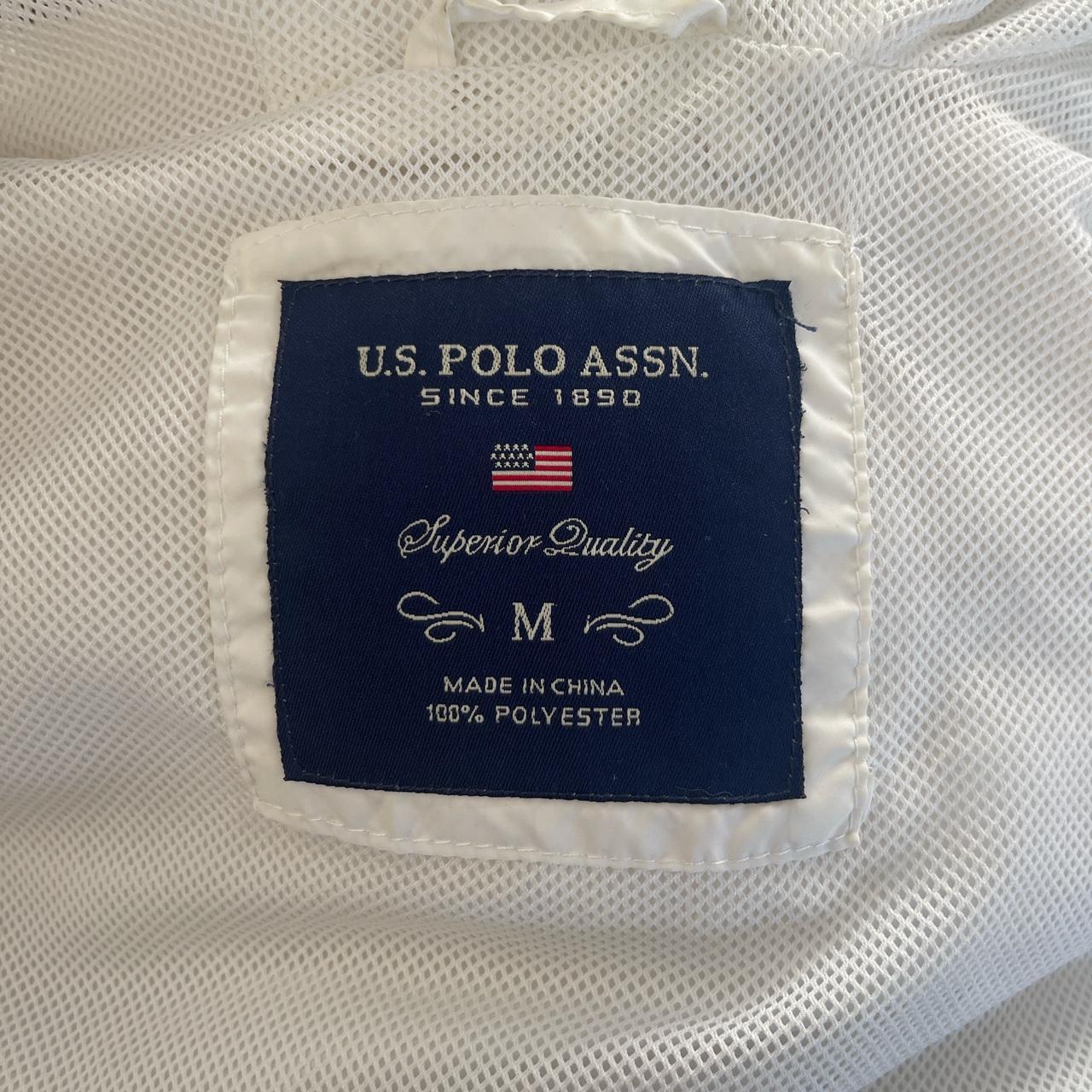 U.S. Polo Assn. Women's White and Cream Jacket (4)