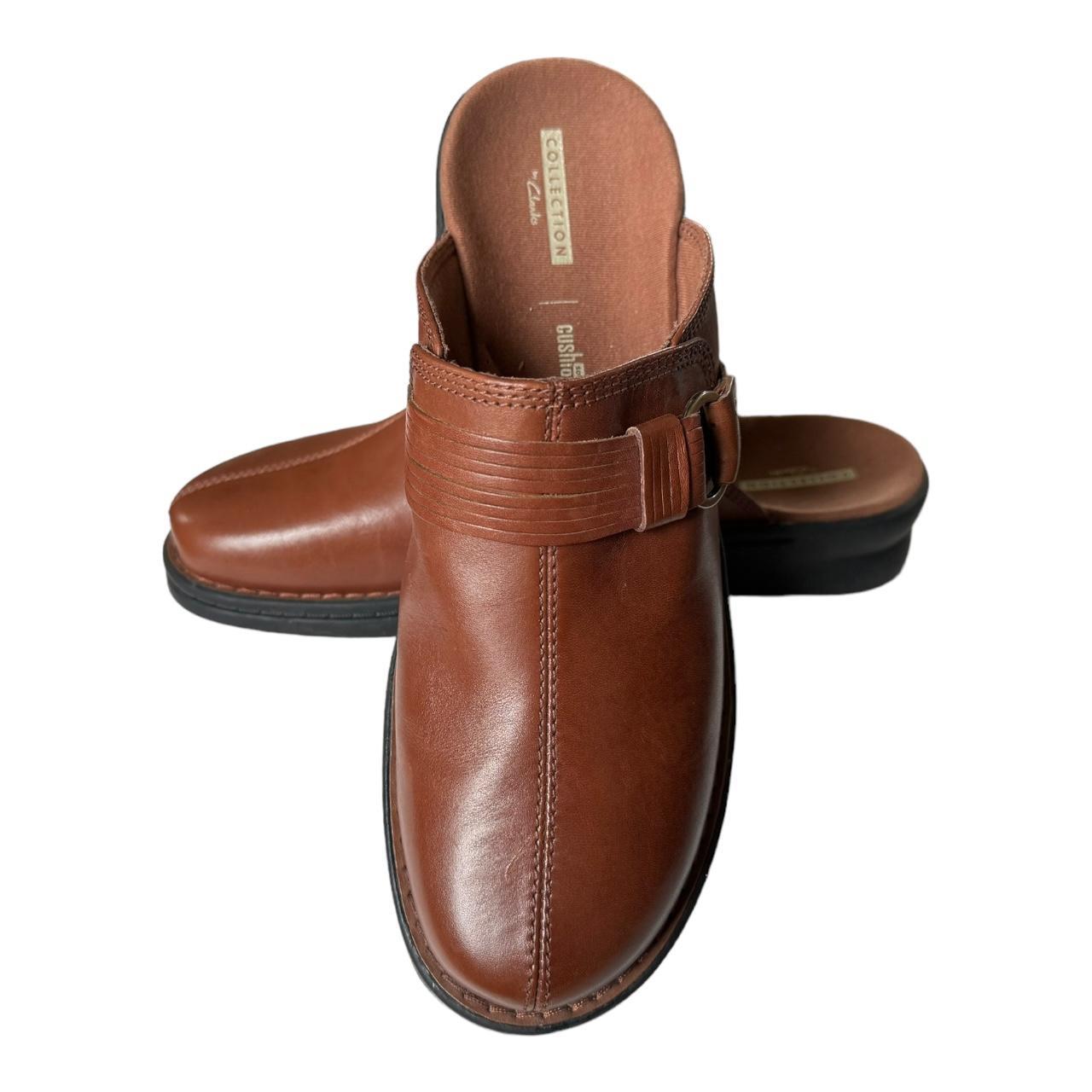 Clark s Tan Wiskey Leather Patty Lorene Mule