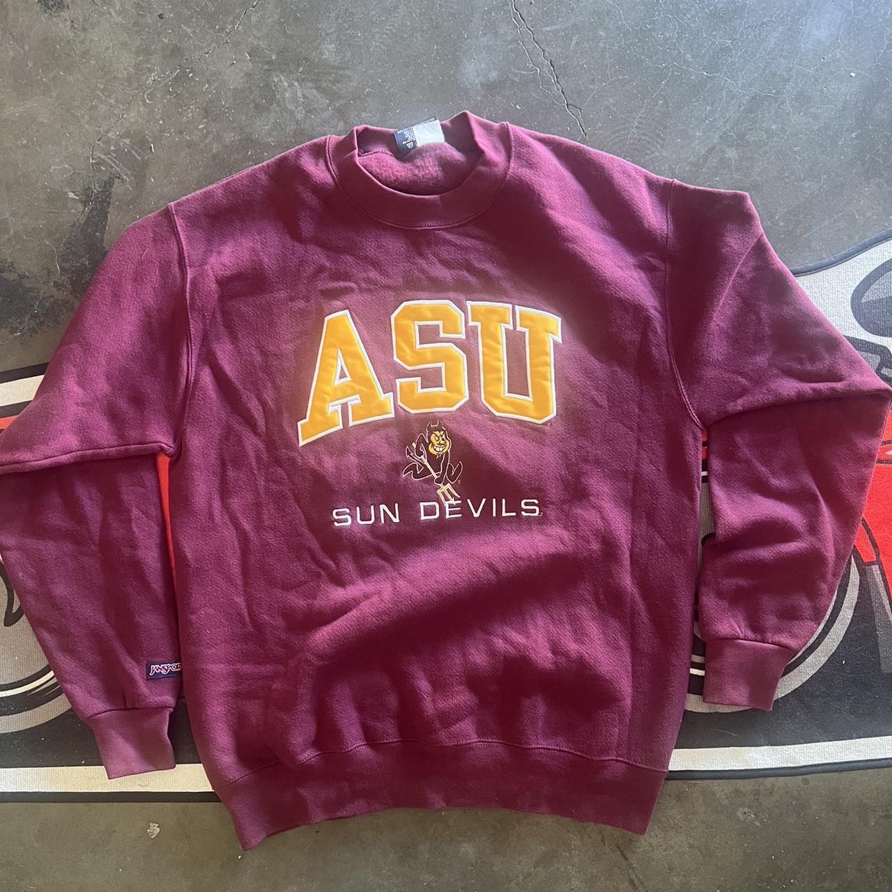 Vintage jansport asu sweater size m item is in depop