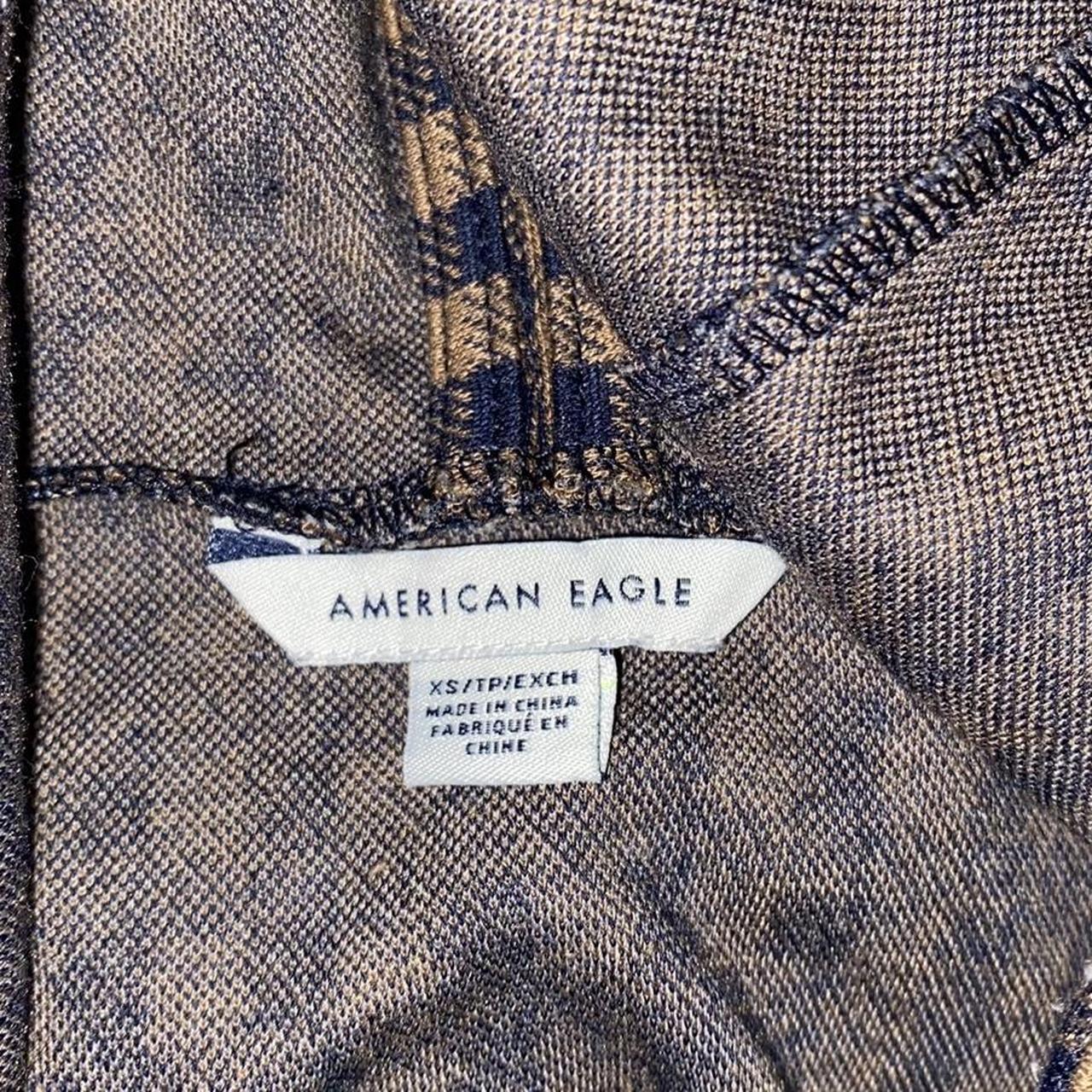 American Eagle plaid gingham dress Size extra... - Depop