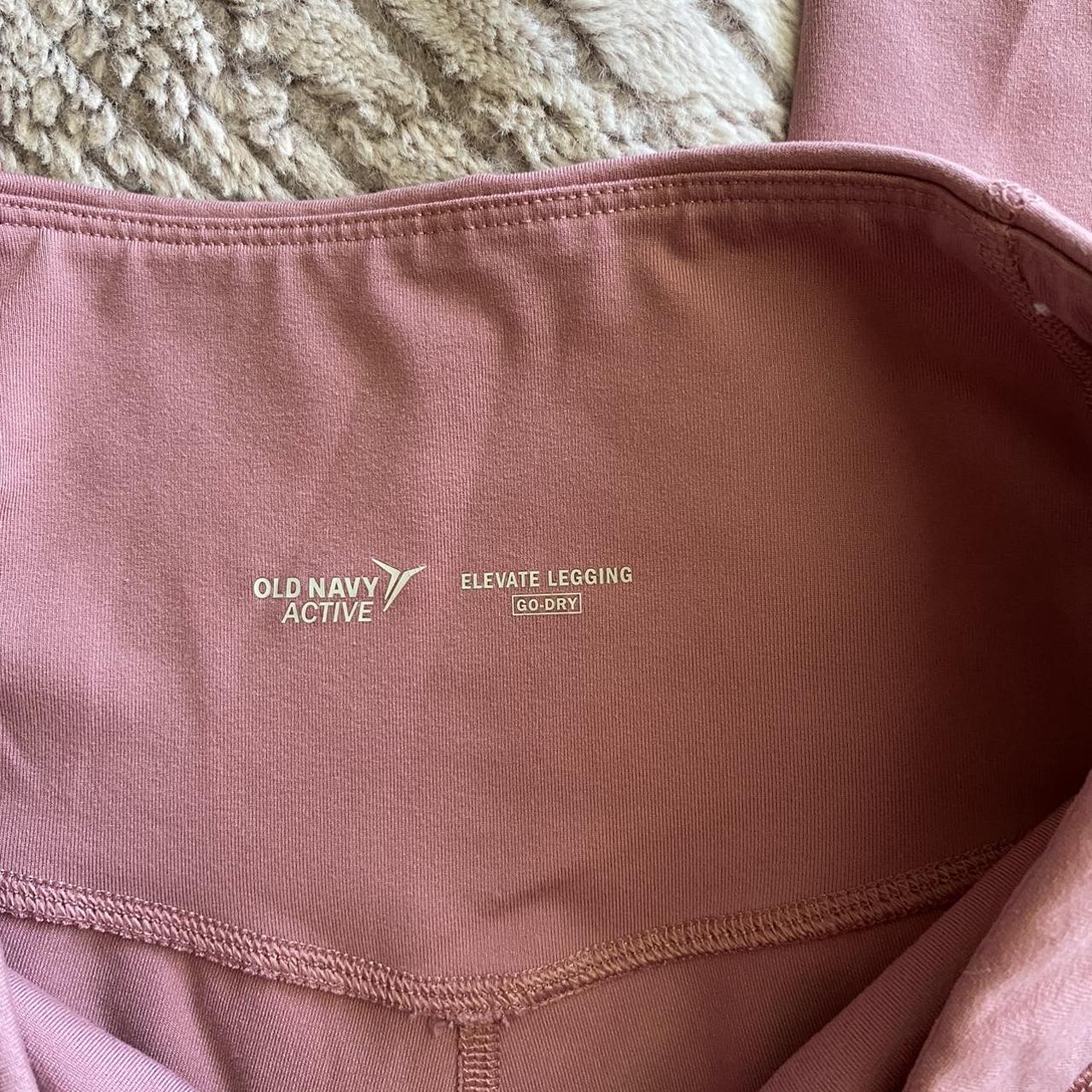 Old navy elevate leggings go dry color pink and - Depop