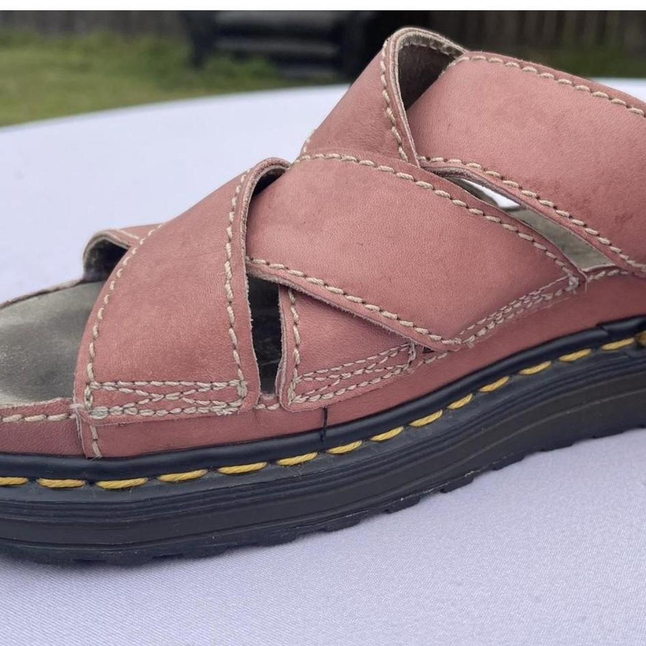 REPOP Vintage Doc Marten Sandals in pink! Rare mauve... - Depop