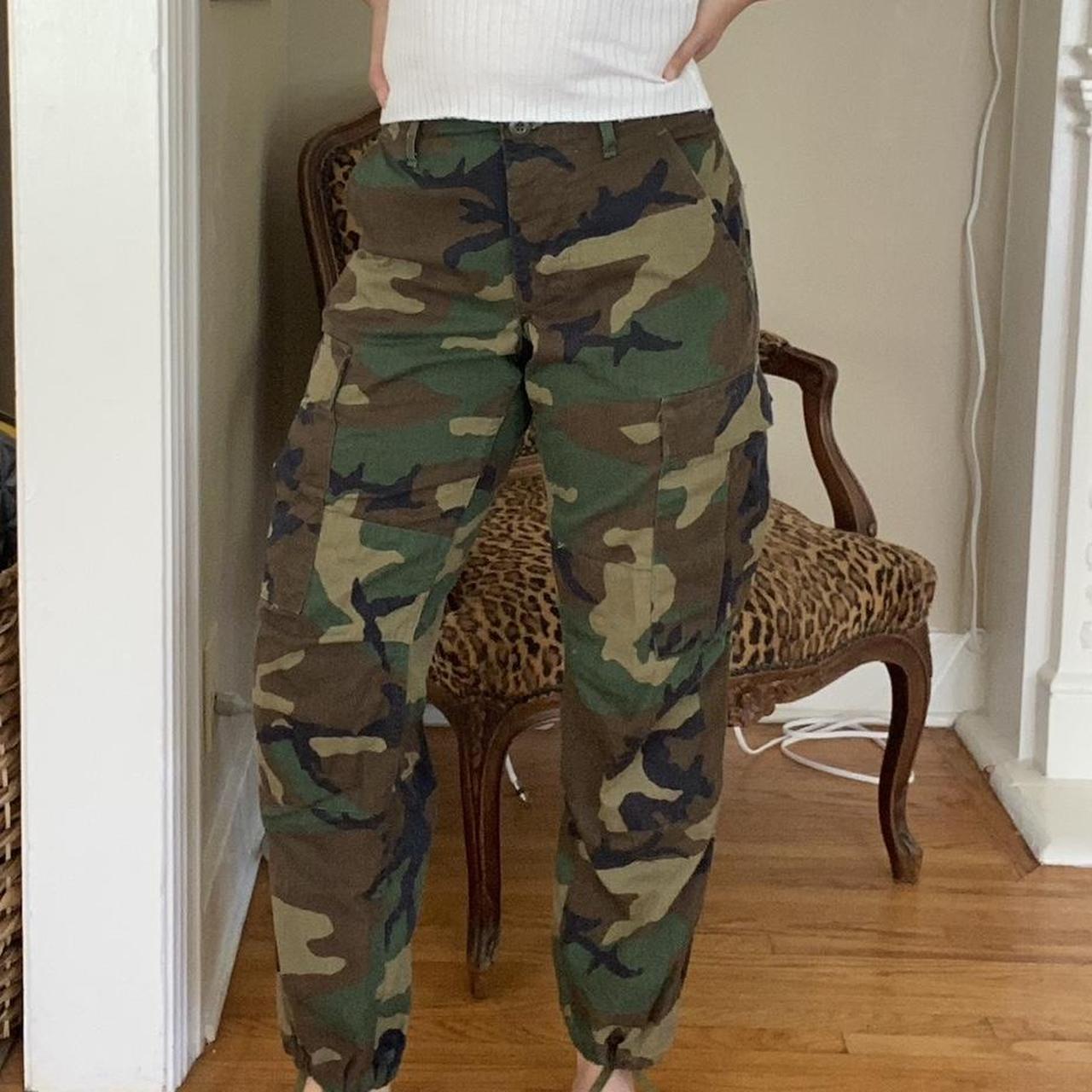 U.S. Army, Pants, Vintage Camouflage Cargo Pants