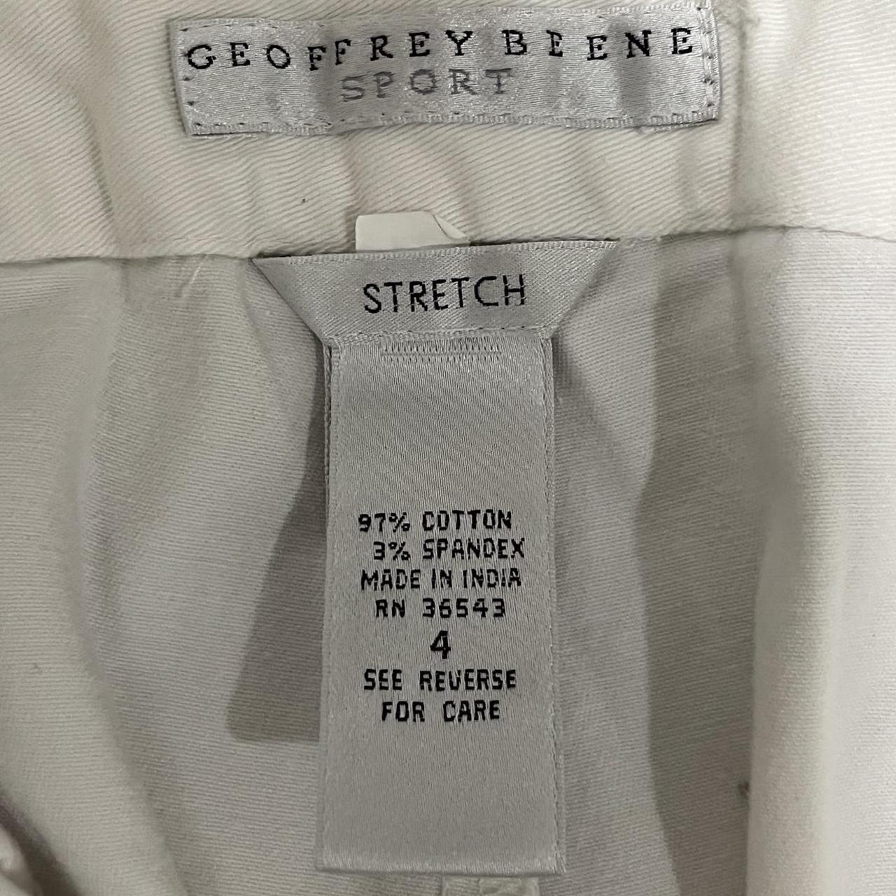 Geoffrey Beene Women's White and Blue Trousers (4)