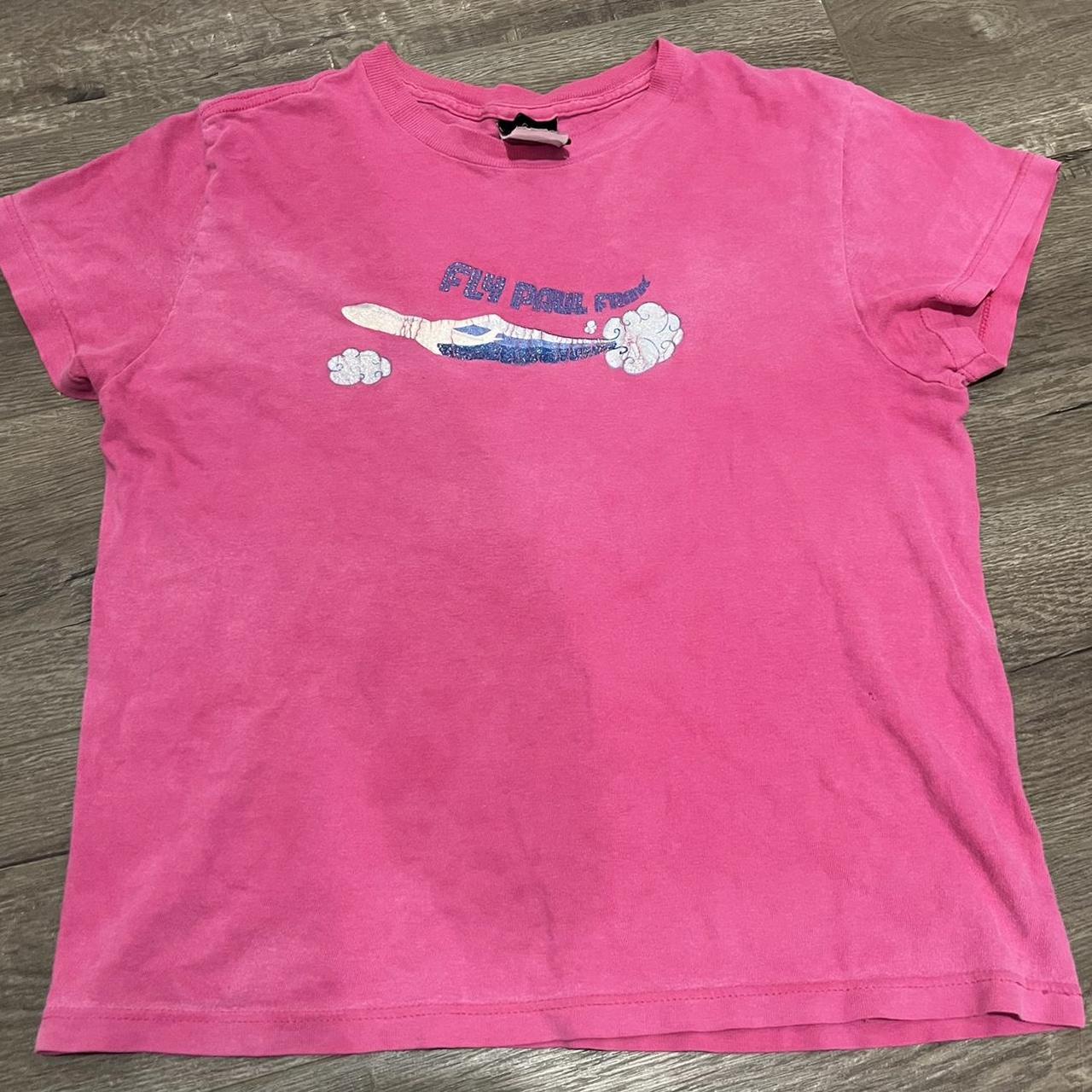 Paul Frank Women's Pink T-shirt | Depop