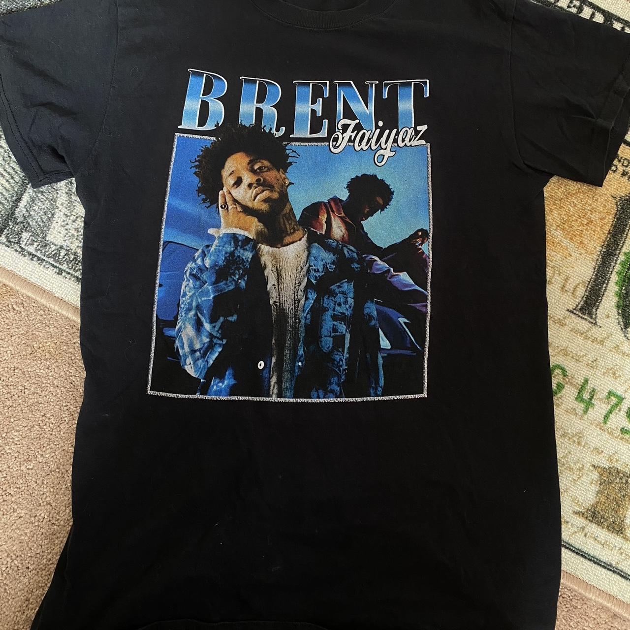 Men S Black And Blue T Shirt Depop